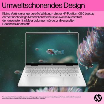 HP 14-ek1274ng Convertible Notebook (35,6 cm/14 Zoll, Intel Core i7 1355U, Iris Xe Graphics, 512 GB SSD)