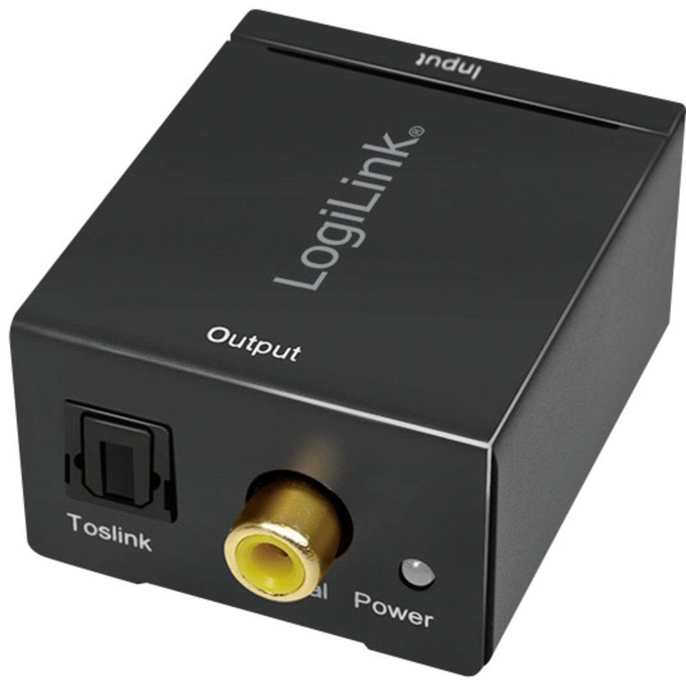 LogiLink LogiLink CA0102 Toslink / Cinch Audio Adapter [2x Cinch-Buchse, Cinch Audio-Adapter, 0.00 cm