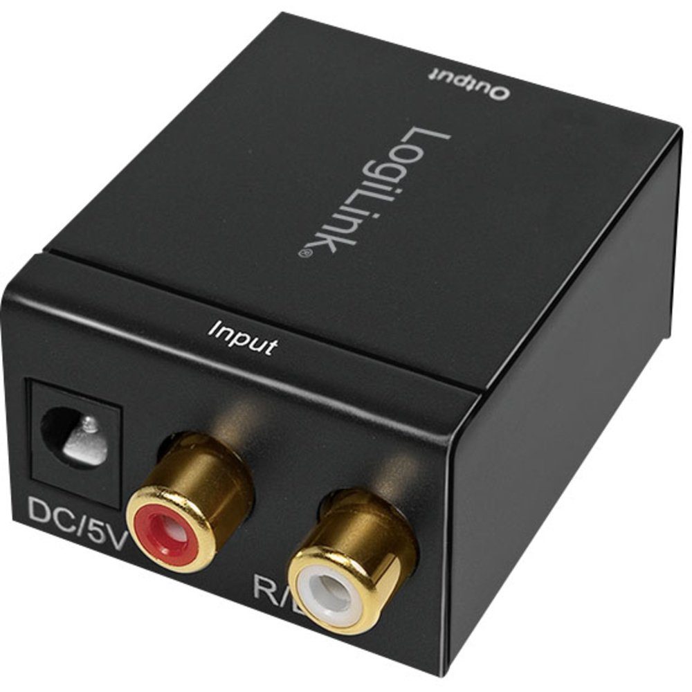 LogiLink LogiLink CA0102 Toslink / Cinch Audio Adapter [2x Cinch-Buchse, Cinch Audio-Adapter, 0.00 cm