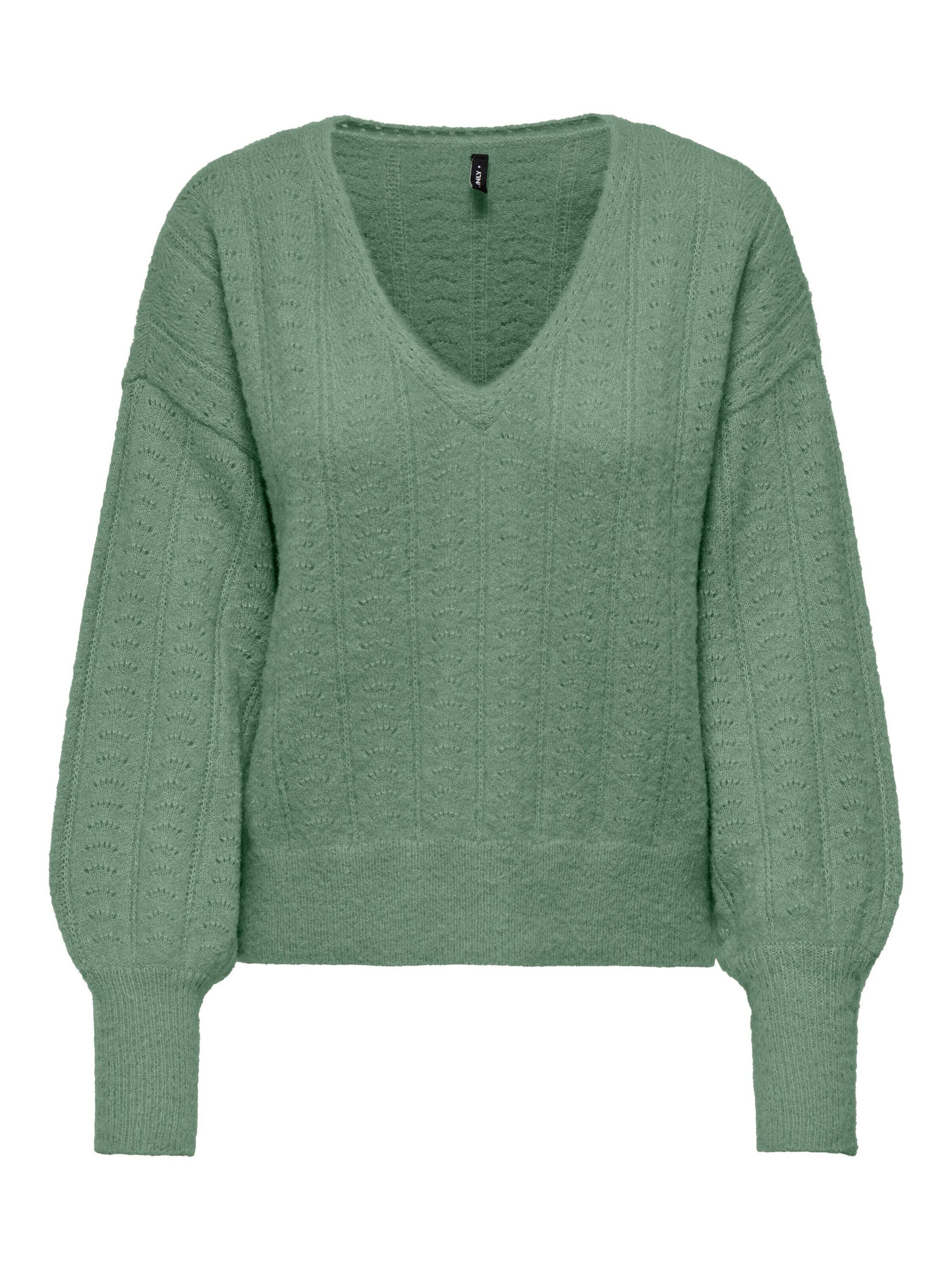 ONLY Strickpullover ONLDICTE (1-tlg) Lochmuster günstig online kaufen