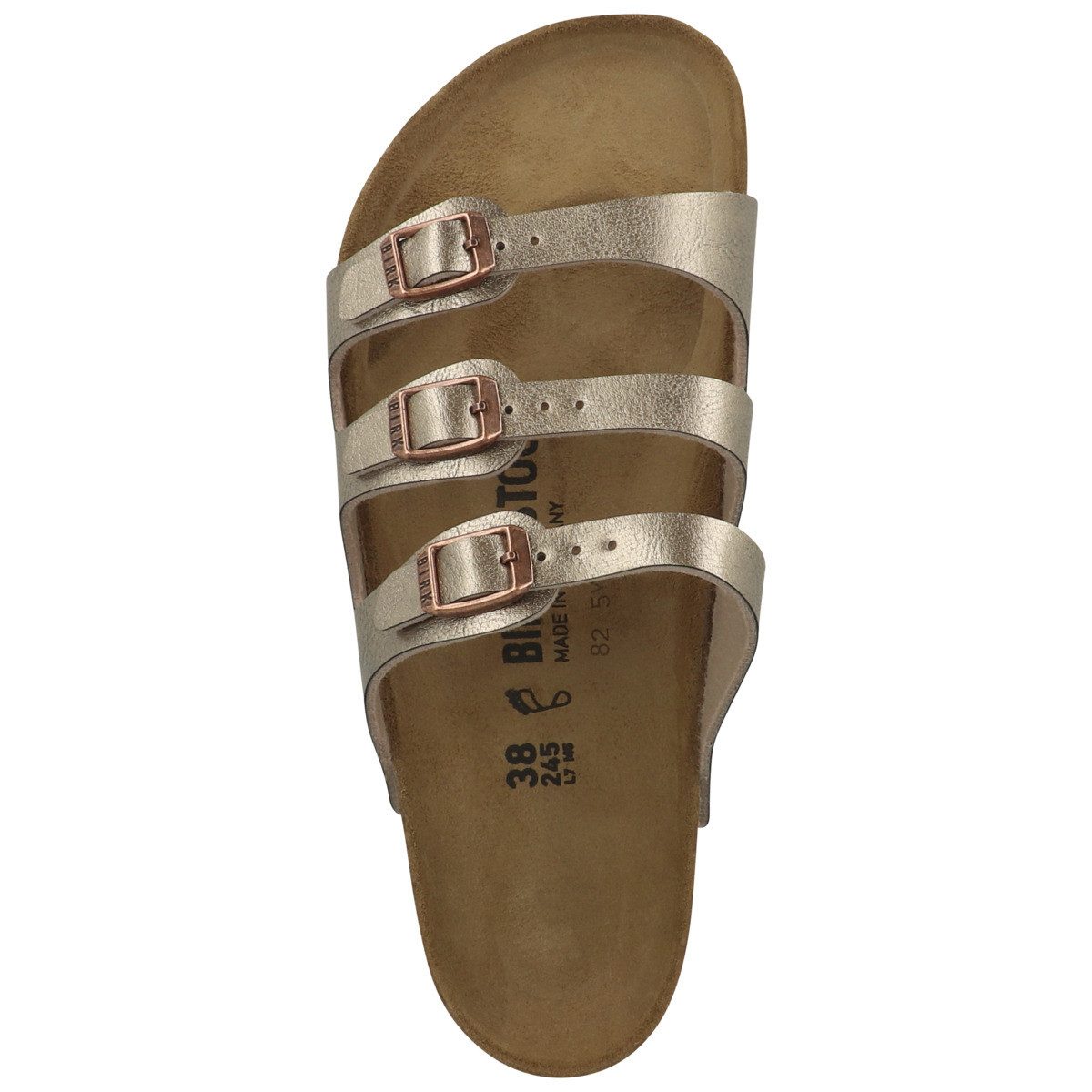 Birkenstock Florida Birko-Flor Graceful normal Damen Sandale Sandaletten, Sommerschuhe, Badeschuhe, Riemchen, Schlappen
