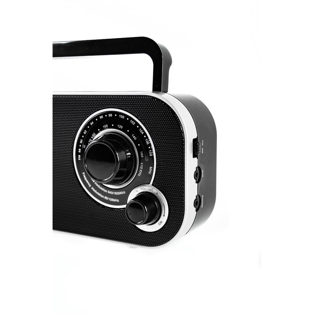 Camry CR 1140 Radio (Tragbares AM FM Radio mit Griff, Batterie oder Netzbetrieben)