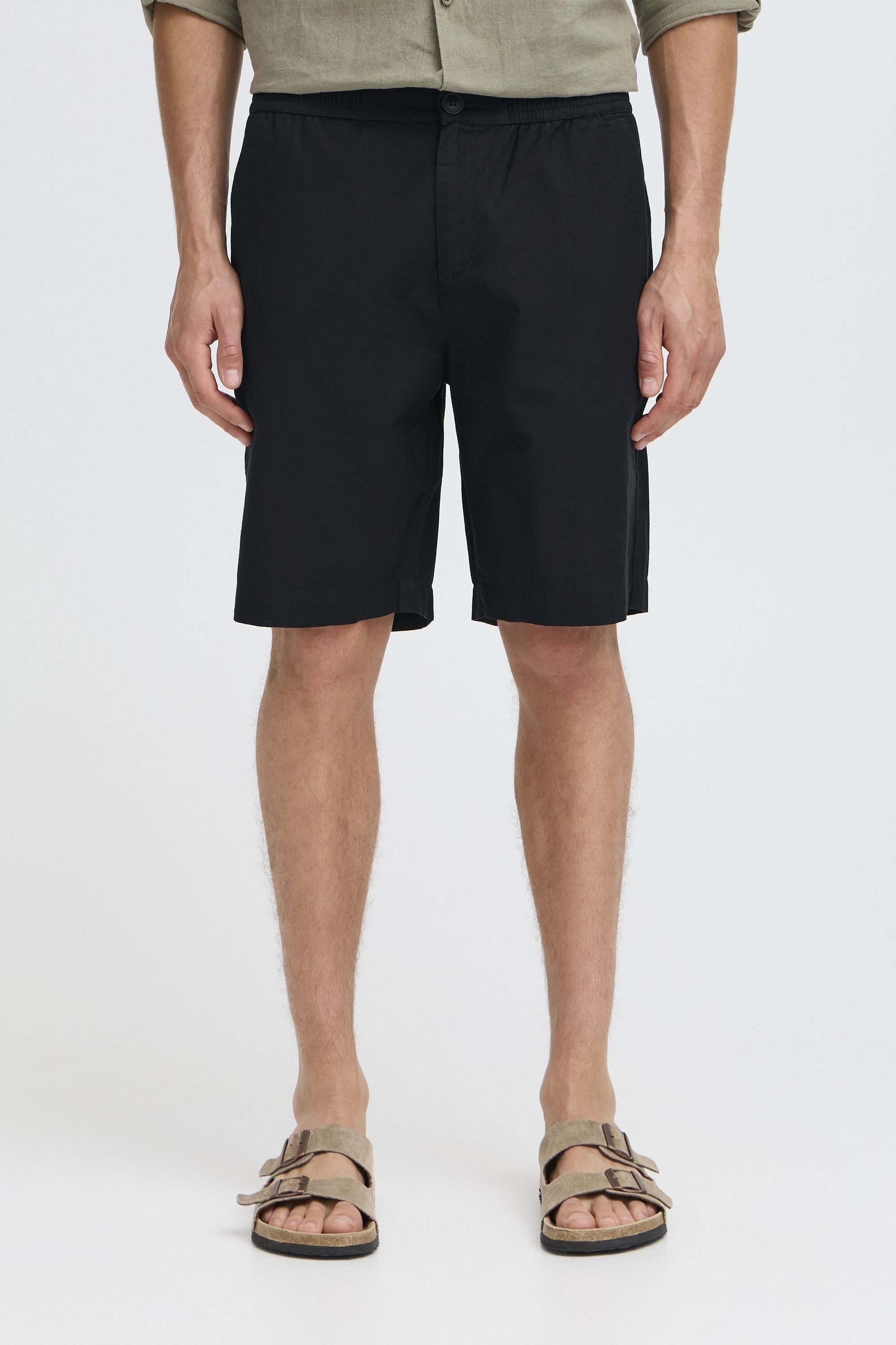 !Solid Leinenhose SDLINUS Bequeme Leinenshorts günstig online kaufen