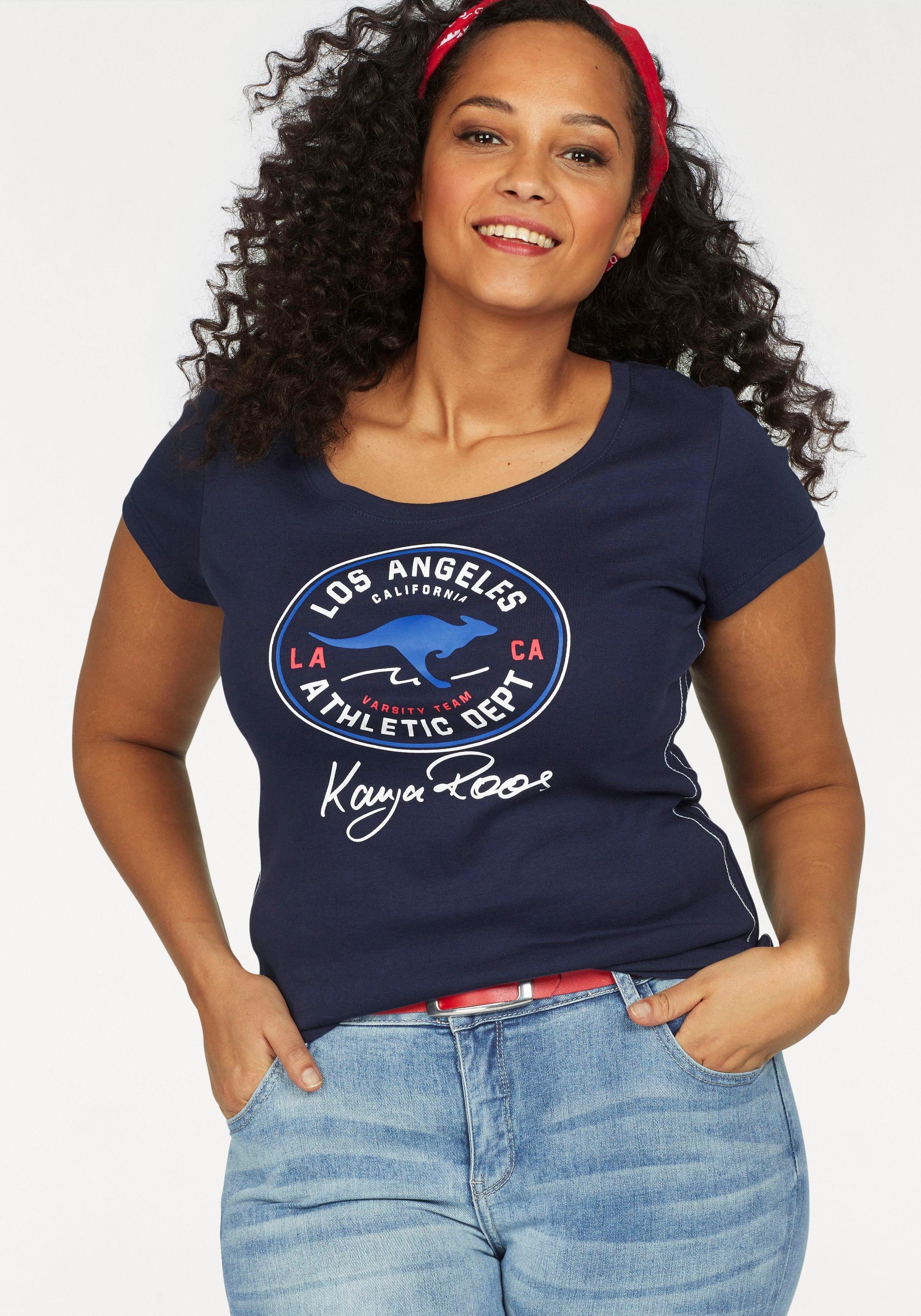 KangaROOS T-Shirt Kurzarm, sehr figurbetont, im günstig online kaufen