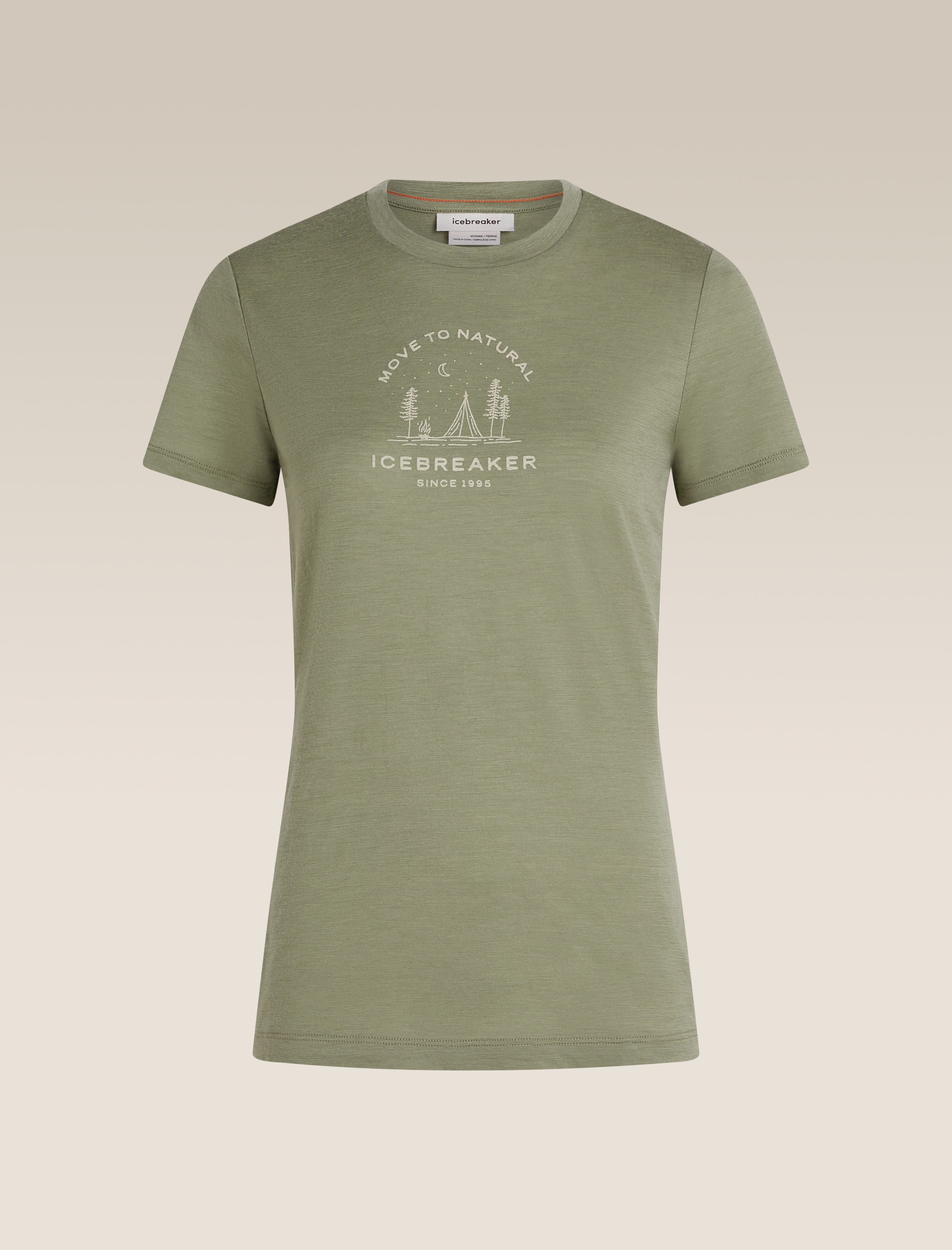 ICEBREAKER Funktionsshirt Women Mer 150 Tech Lite SS Tee Peace Pas