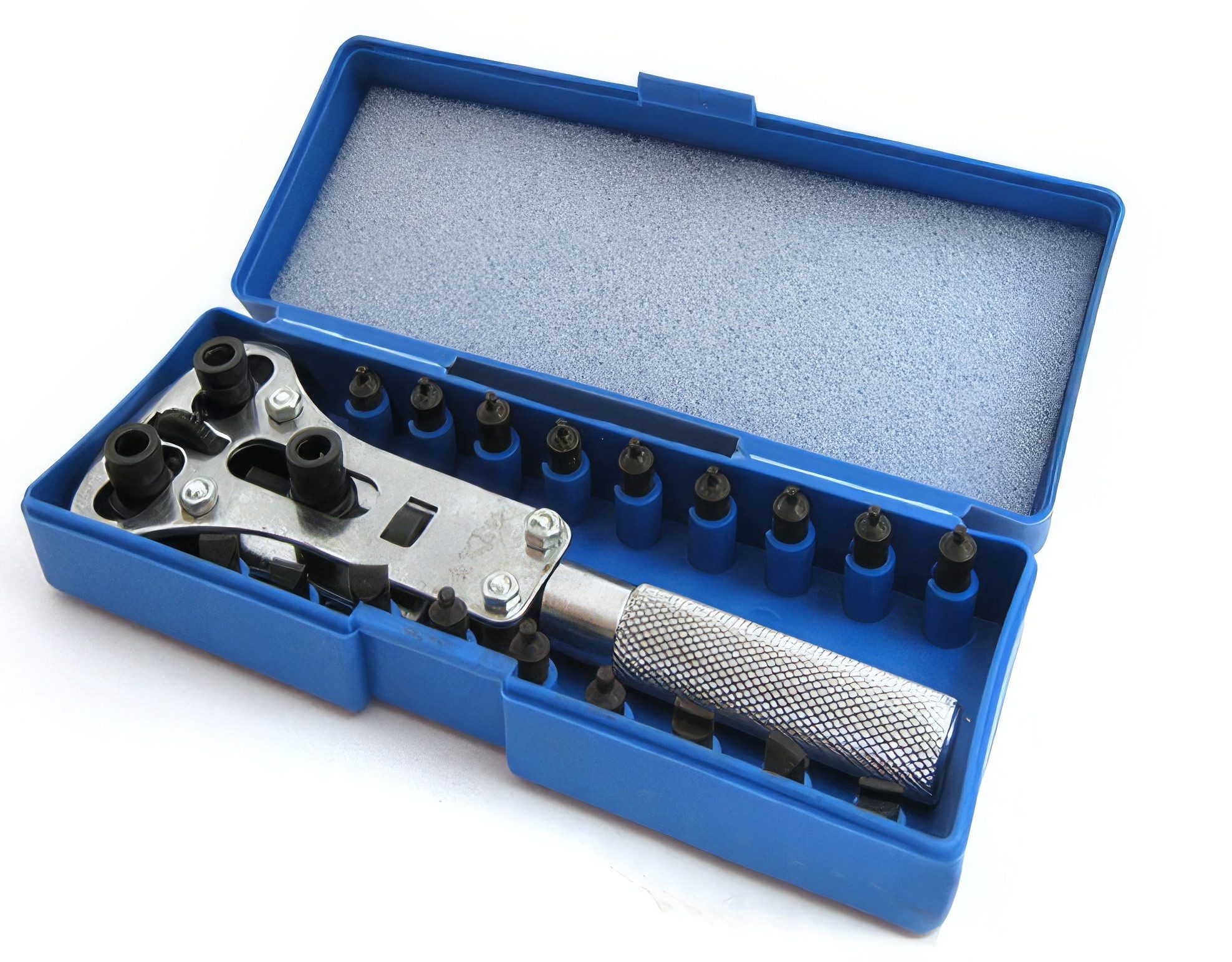 Yudu Uhrencharmeinhänger Uhrenöffner Gehäuseöffner aus Metall Ink. Box Einsätzen – Bild 2 von 2