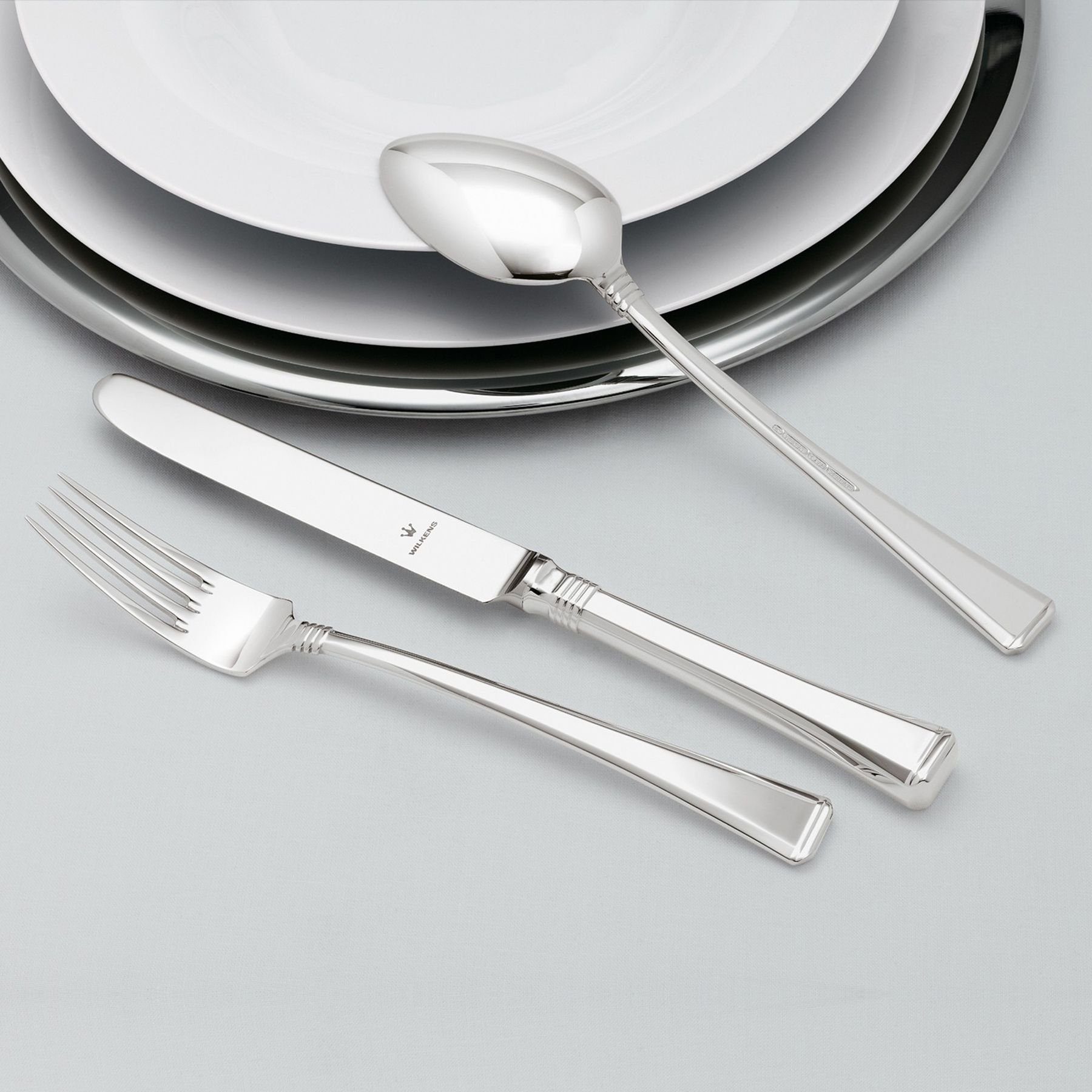 Besteck-Set (4-tlg), Royal Versilberung