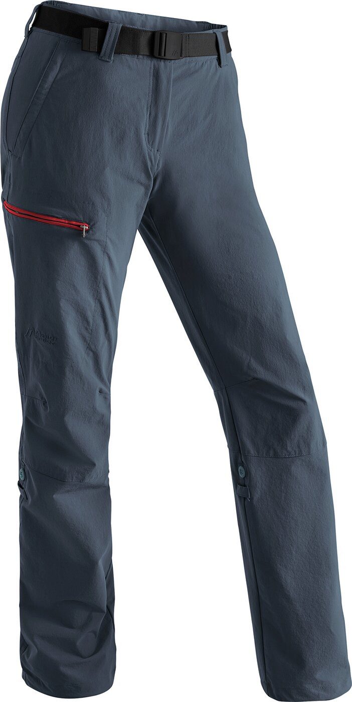 Outdoorhose Lulaka Da-Hose roll up el. GRAPHITE / WATERMELON RED