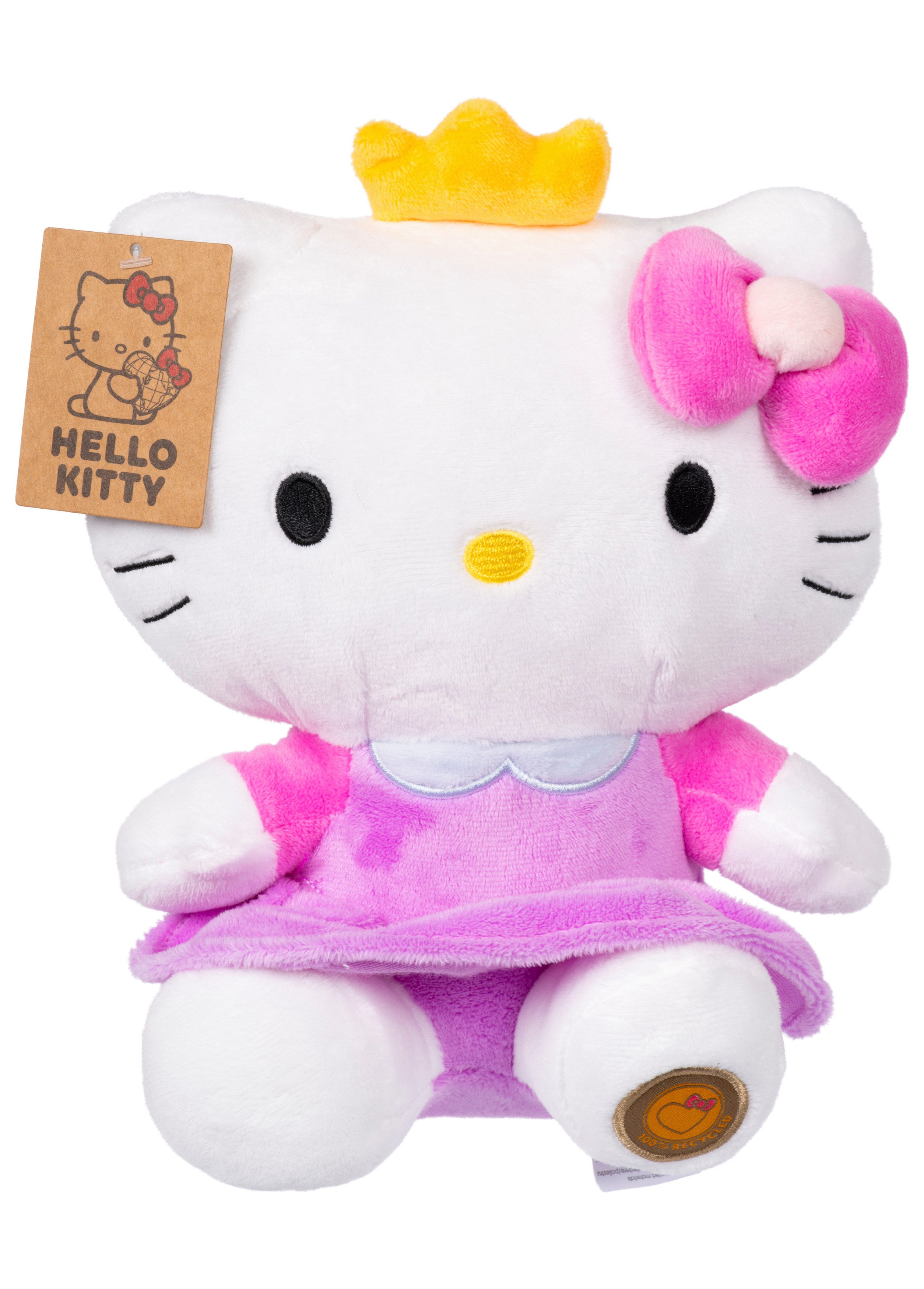 Hello Kitty Kuscheltier Hello Kitty - Prinzessin Plüsch pink 25 cm (NEU & OVP)