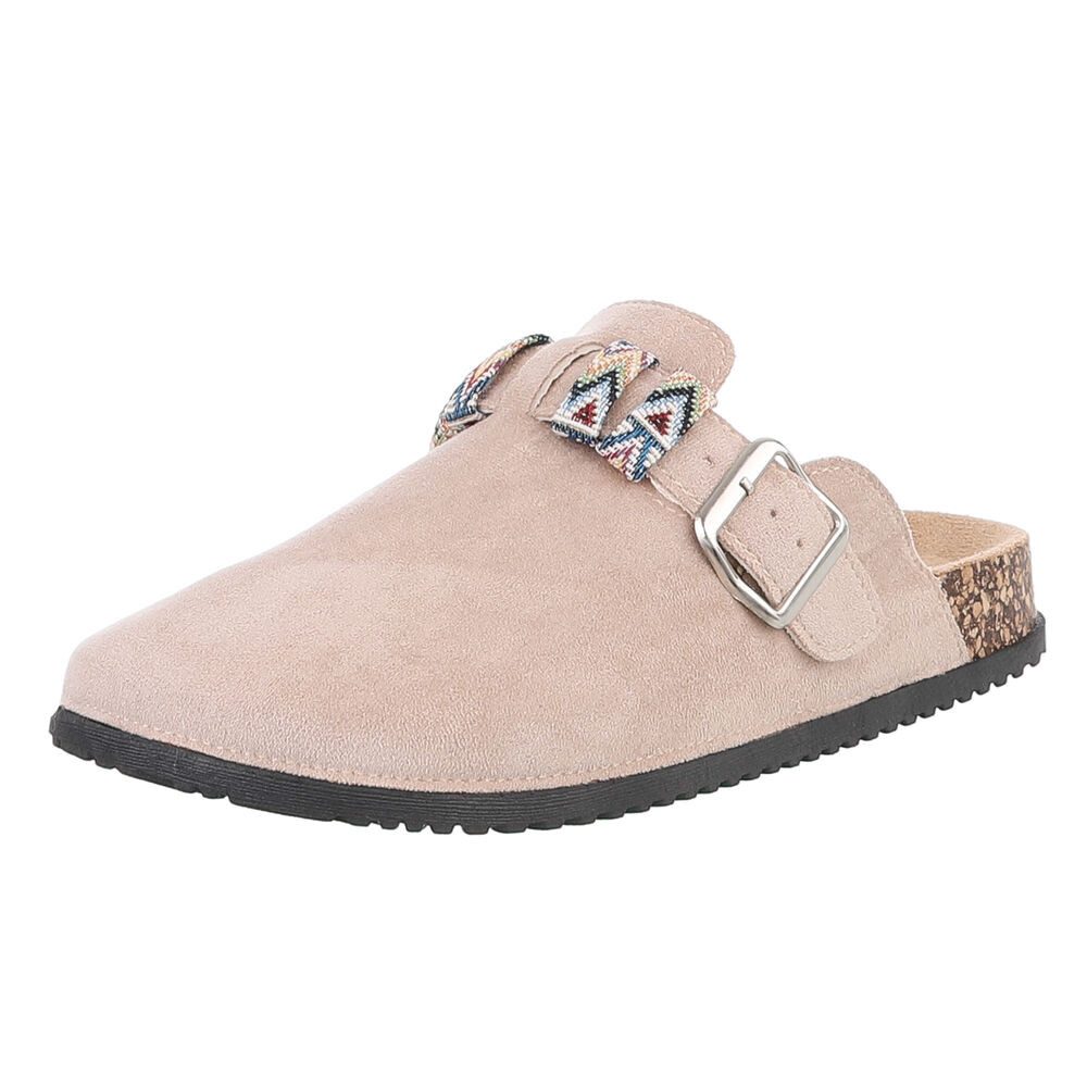 Ital-Design Damen Mules Freizeit Pantolette (88828364) Flach Pantoletten in günstig online kaufen