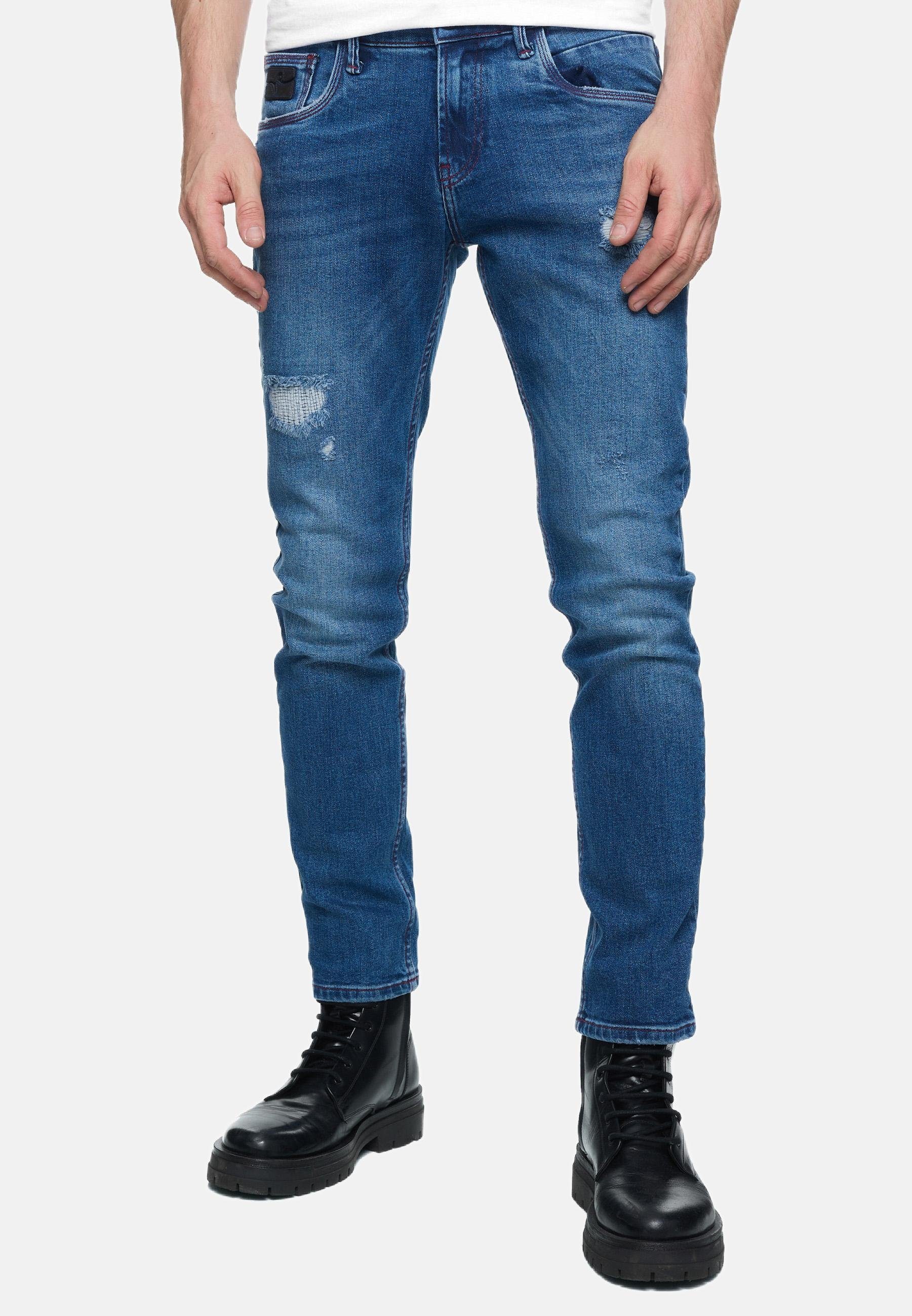 Rusty Neal Straight-Jeans TORI mit dezenter Waschung blau