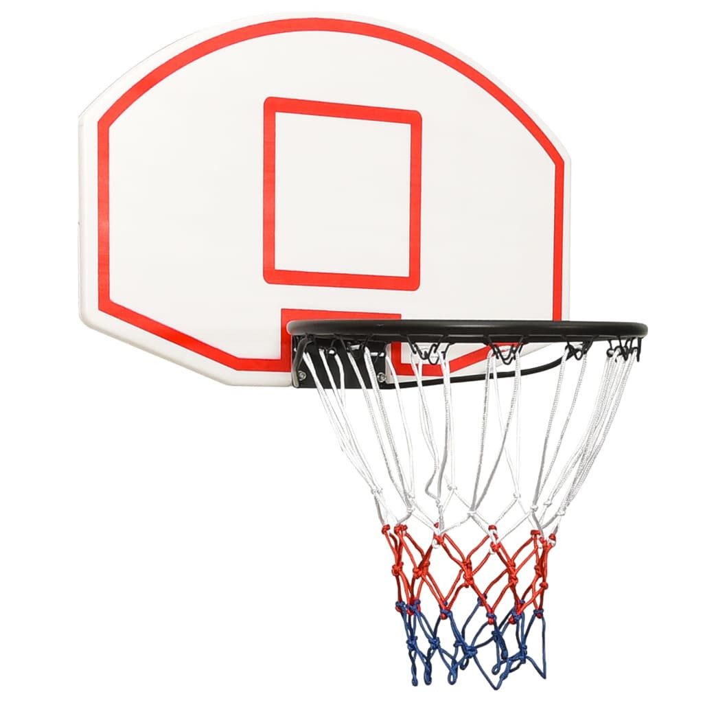 Basketballkorb Basketballkorb Weiß 71x45x2 cm Polyethylen