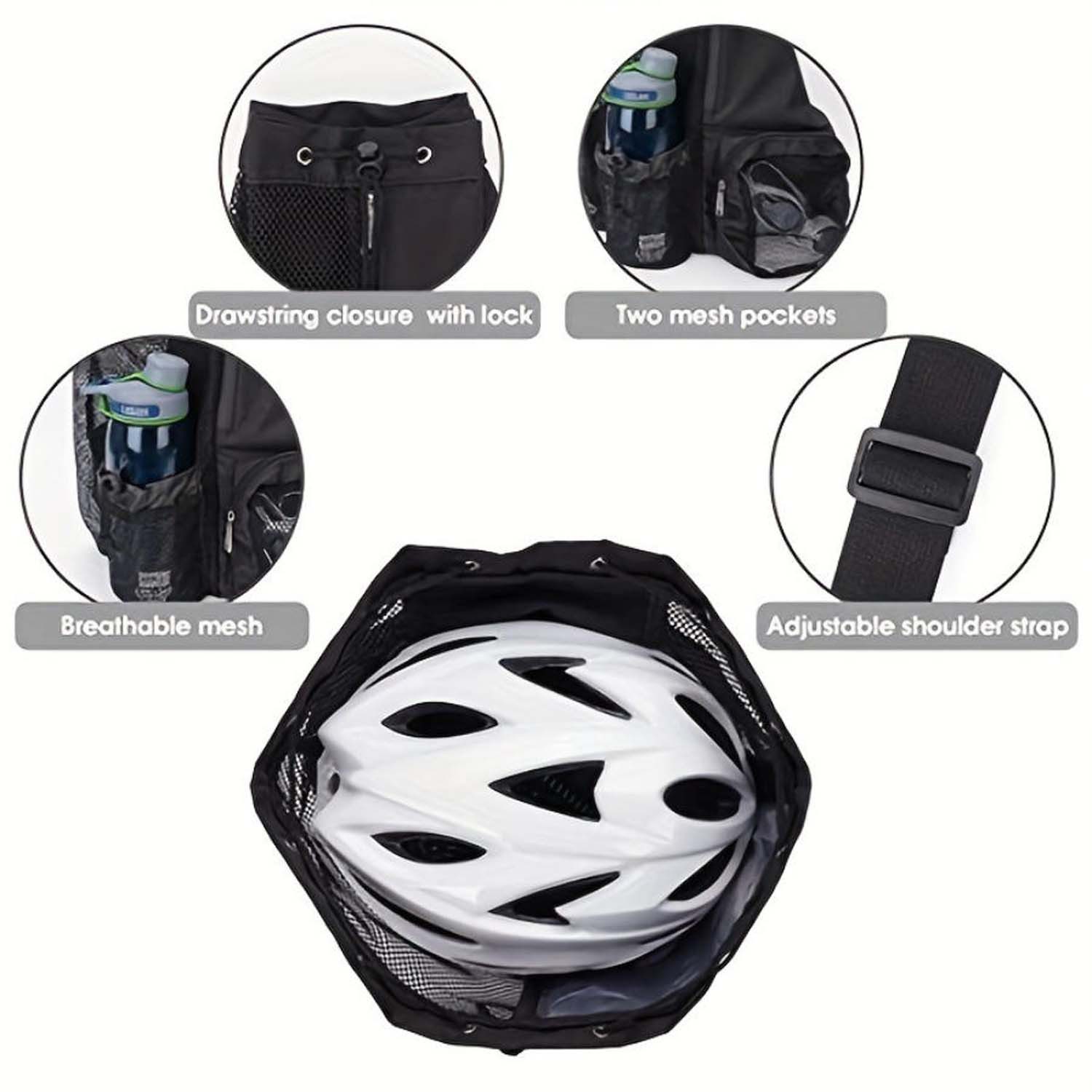 trends for living Sporttasche Schwimmtasche Netzkordelzug Strandrucksack mi günstig online kaufen