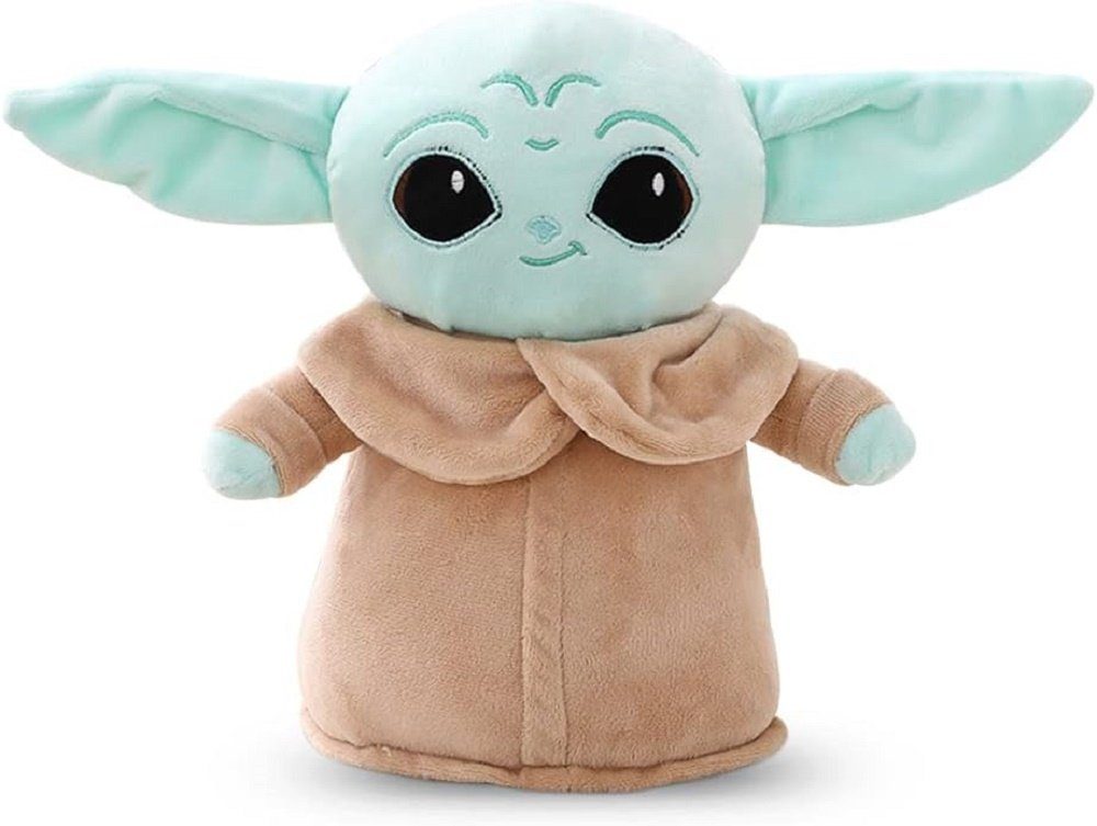 soma Kuscheltier Kuscheltier babyyodafigur 20 cm Plüschtier Baby Yoda Star  Wars, Super weicher Plüsch Stofftier Kuscheltier für Kinder zum spielen