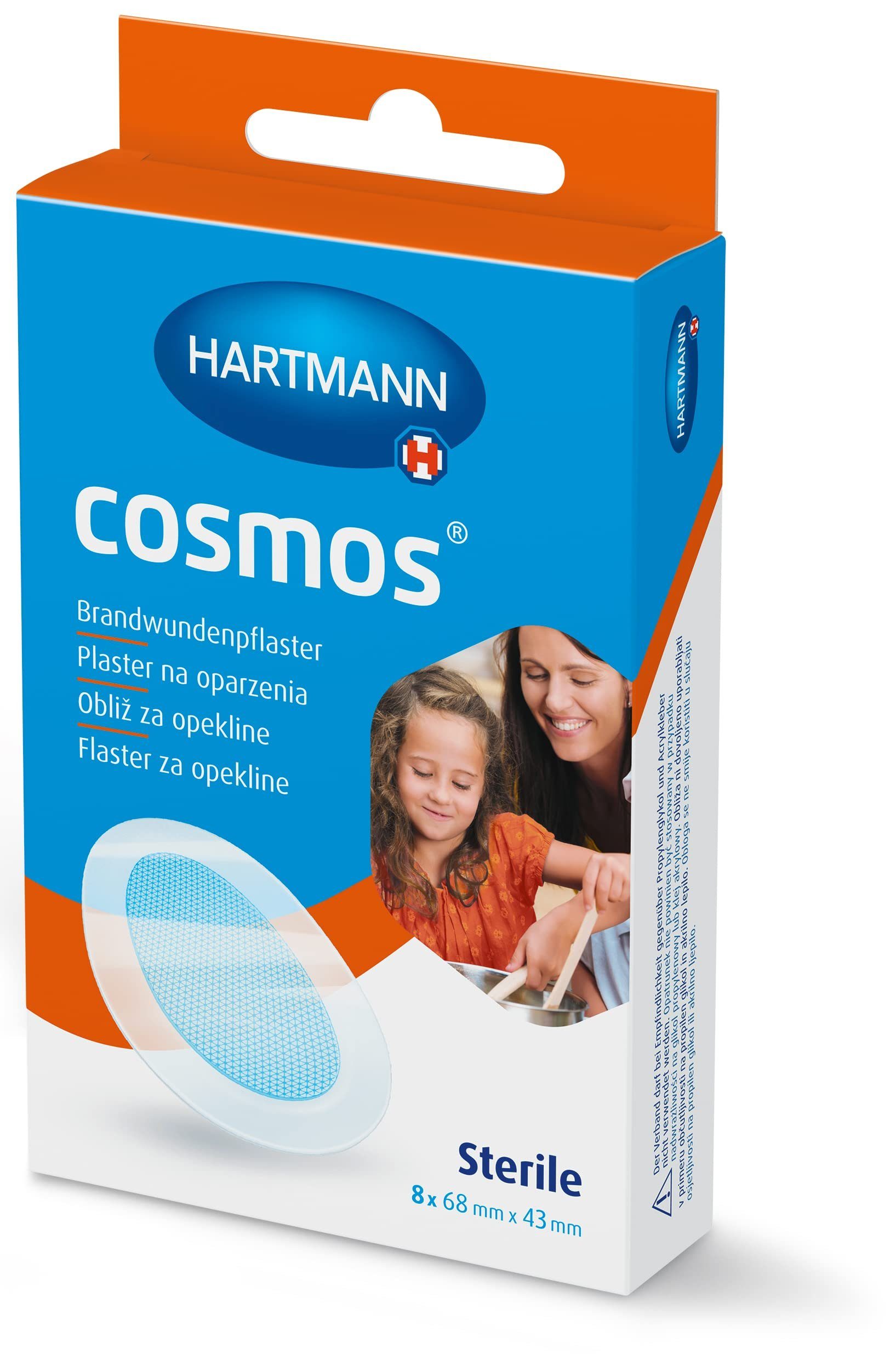 PAUL HARTMANN AG Wundpflaster PHAG DE COSMOS Brandwundenpfl