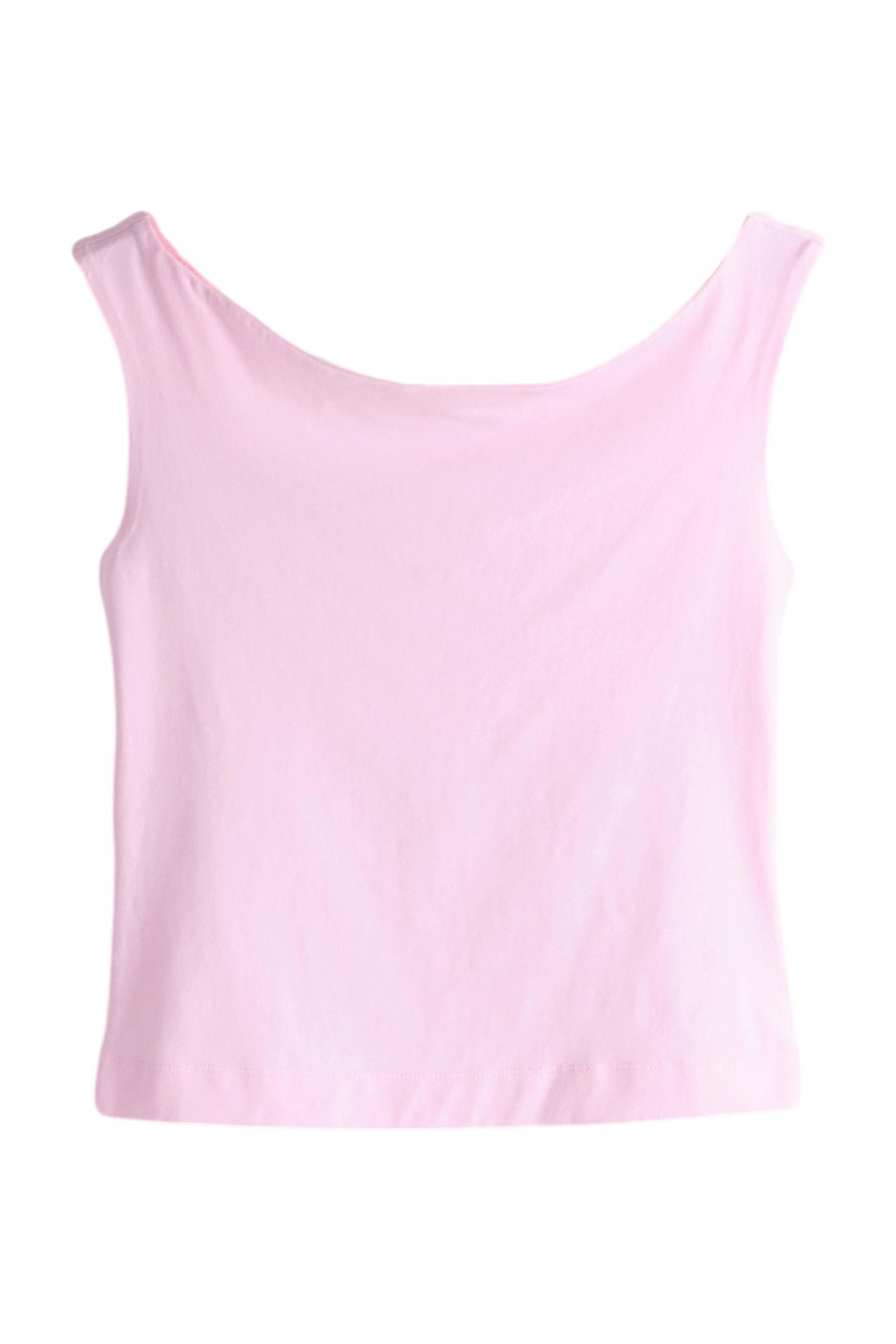 Shirttop Top mit eckigem Ausschnitt