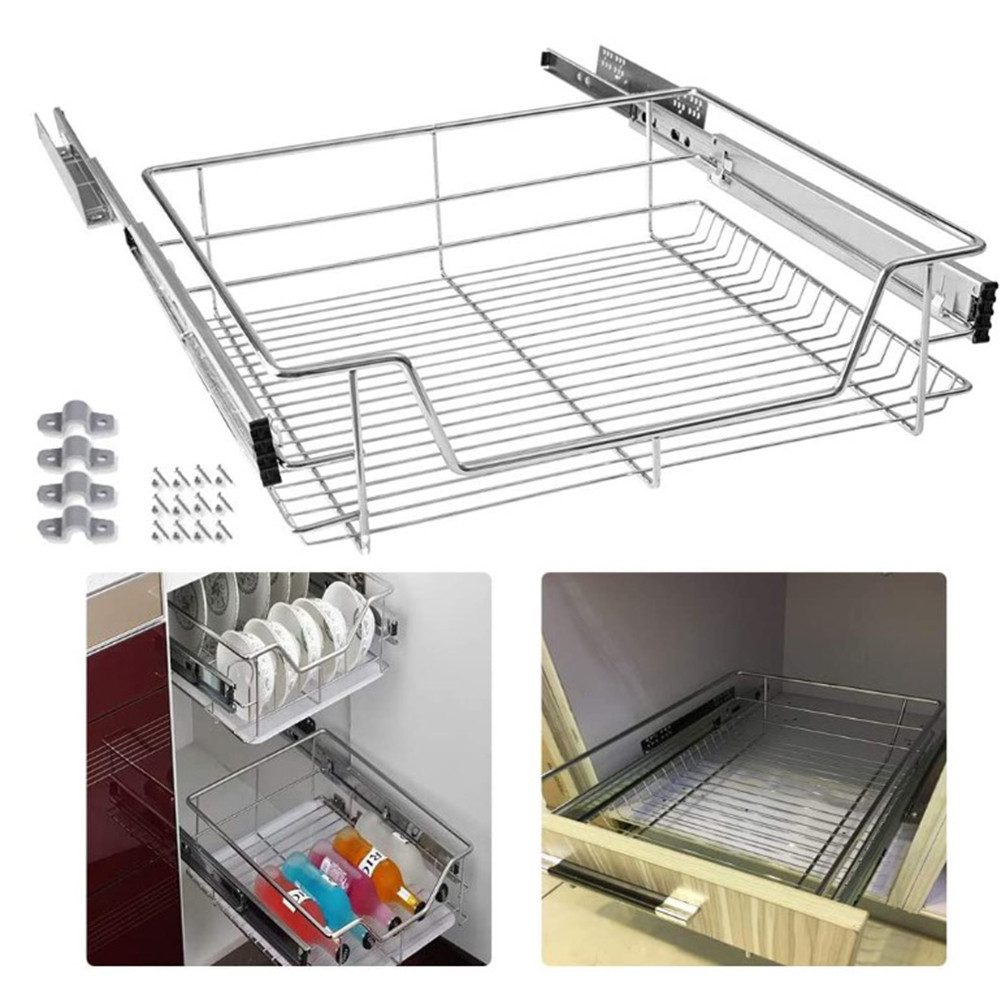 Auszug Teleskopschublade, für 56cm-Schrank, Küchenschublade