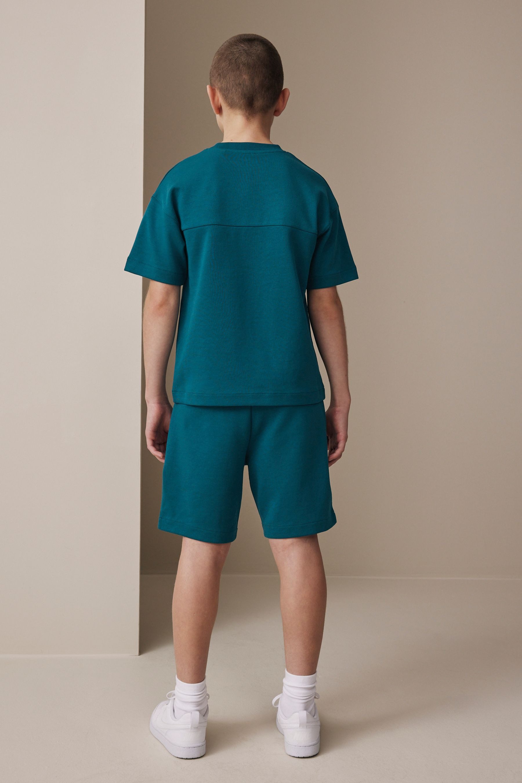 Next T-Shirt & Shorts Relaxed Fit T-Shirt und Shorts, Set (2-tlg)