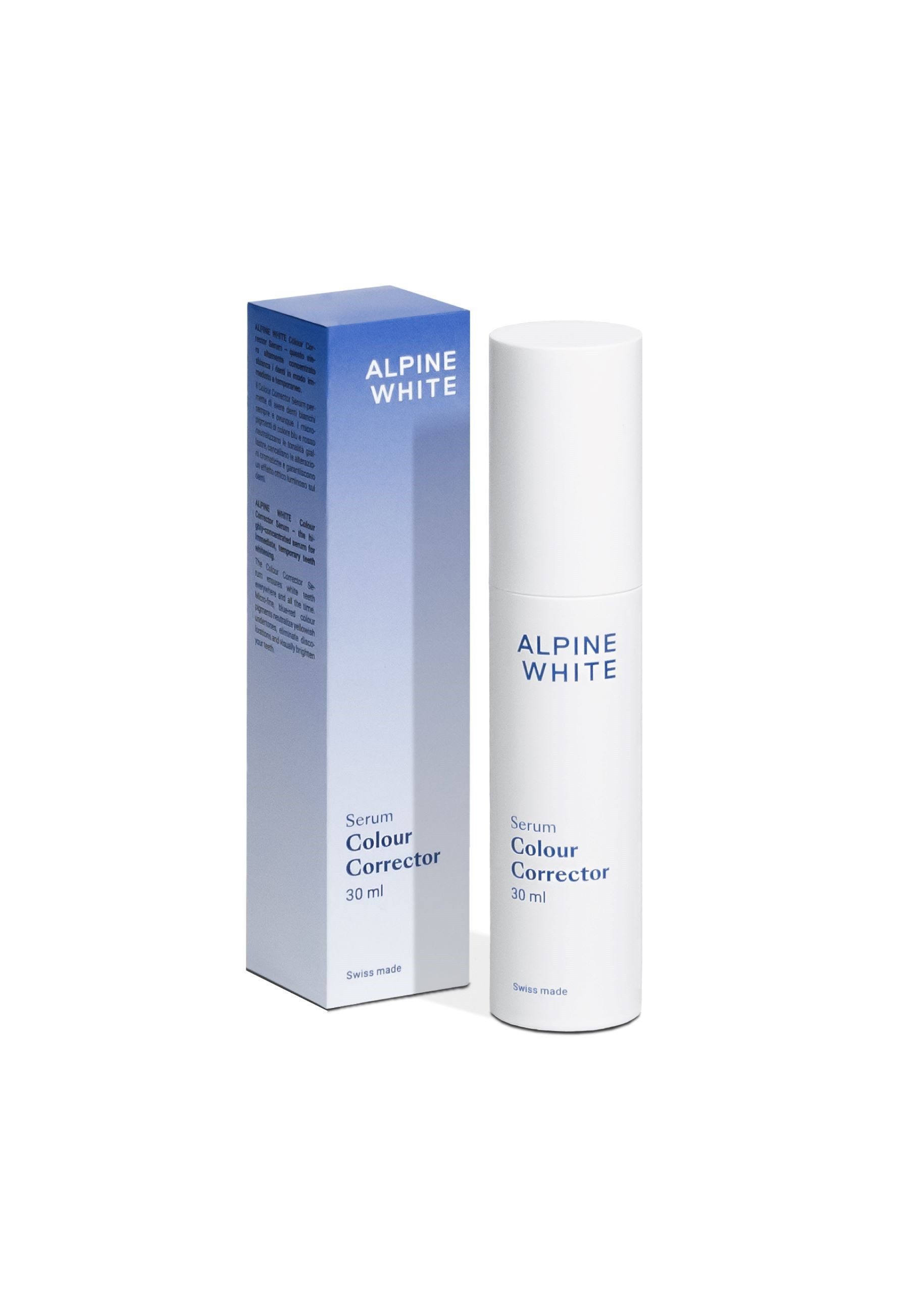 ALPINE WHITE Zahnbleaching-Kit, für sofort sichtbar weißere Zähne