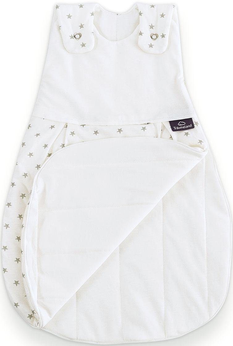 Träumeland Babyschlafsack Außenschlafsack Sternchen grau (1 tlg) günstig online kaufen