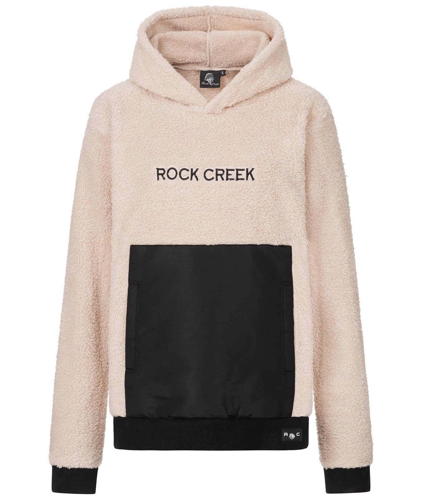 Rock Creek Sweatshirt Damen Teddyfell Kapuzenpullover D-475