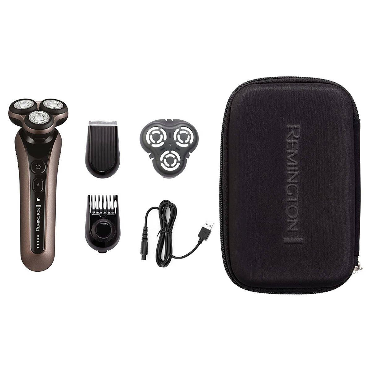Remington Elektrorasierer Rasierer XR1790 X9 Nass-&Trocken Rotationsrasierer Akkubetrieb