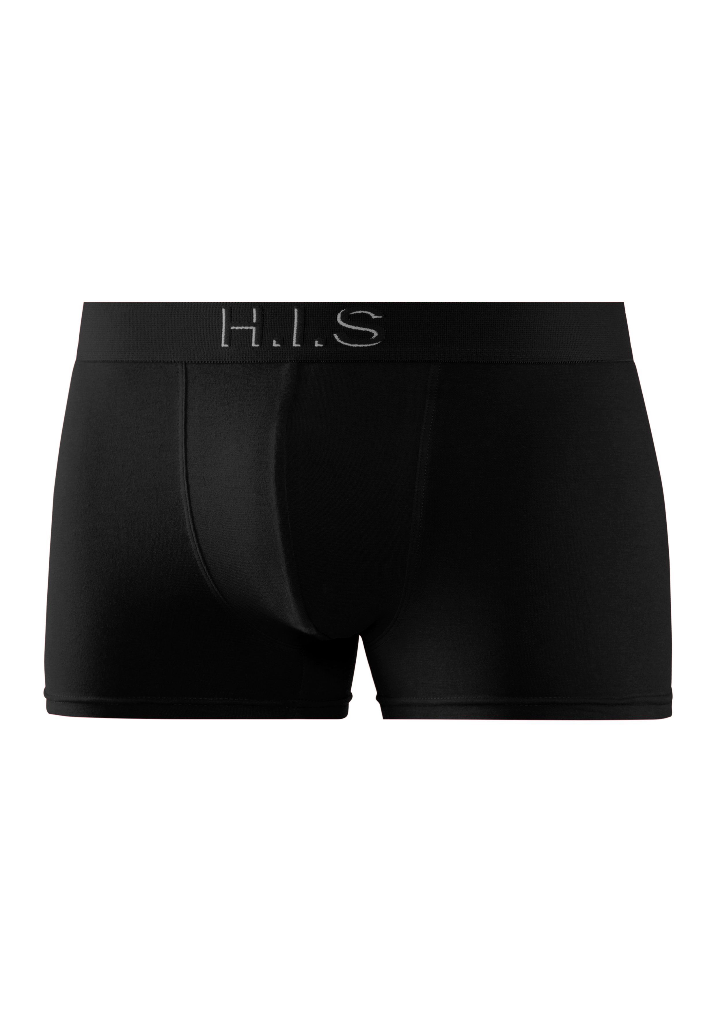 H.I.S Boxer Boxershorts für Herren (Packung, 5-St) Logo Webbund mit 3D Effekt