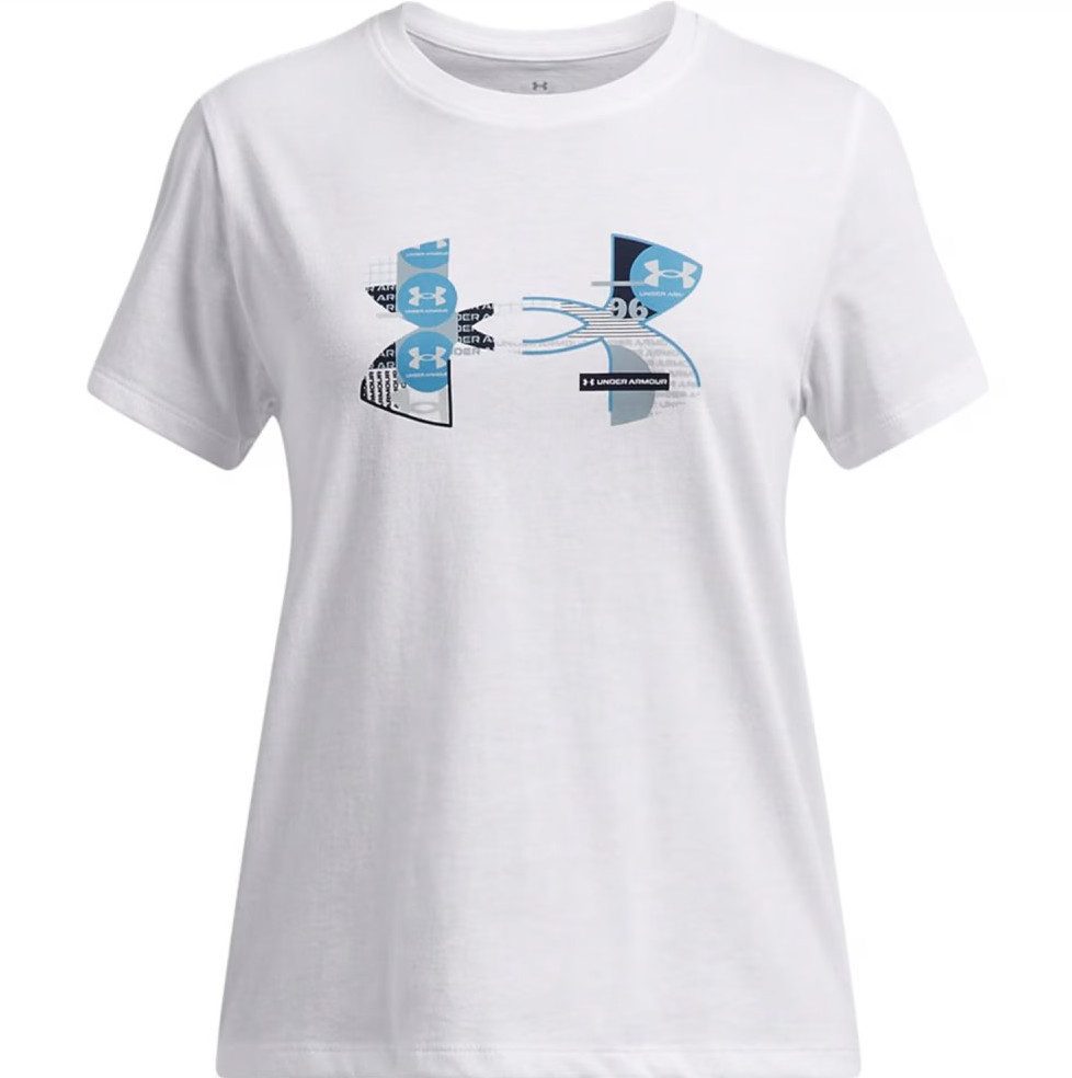 Under Armour® T-Shirt UA Big Logo UA Fill SS-WHT