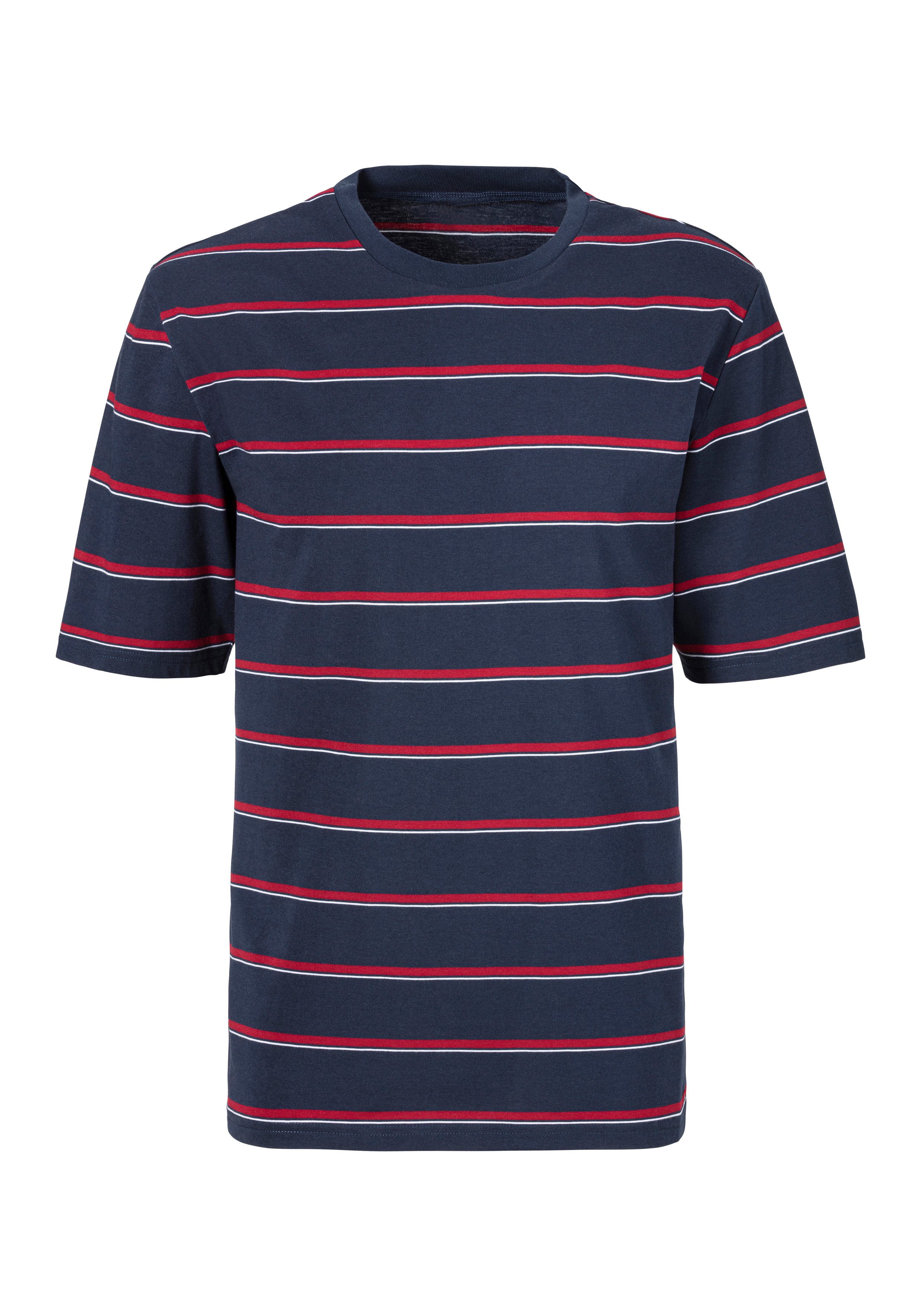 H.I.S Pyjama (2 tlg., 1 Stück) Schlafanzug mit garngefärbten Streifen