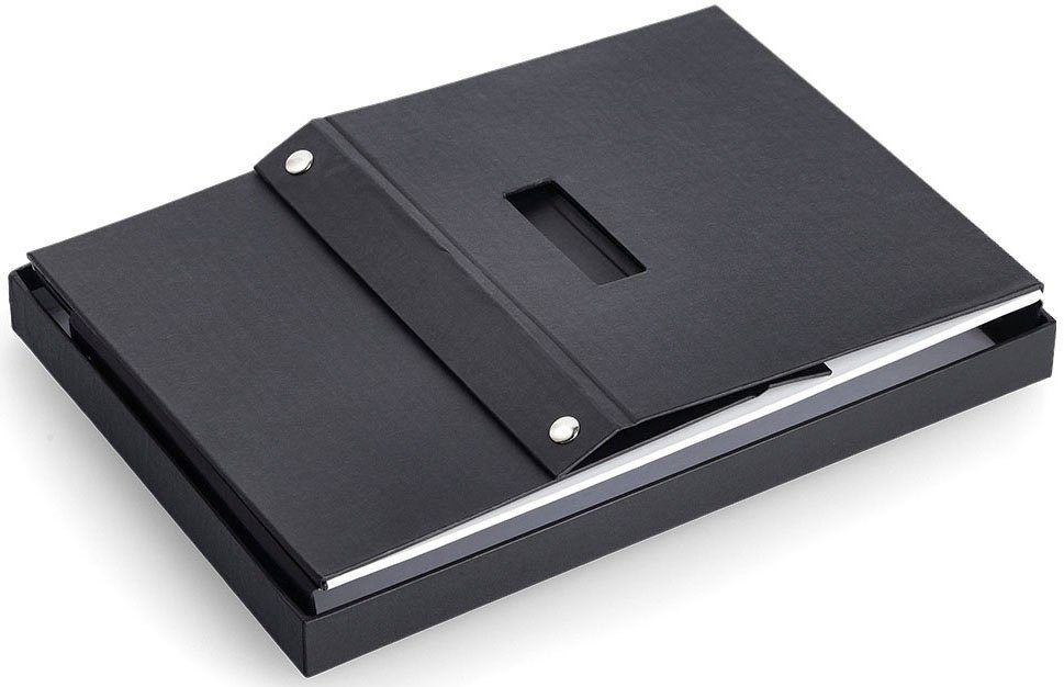 Zeller Present Aufbewahrungsbox (1 St), beschriftbar, recycelter Karton