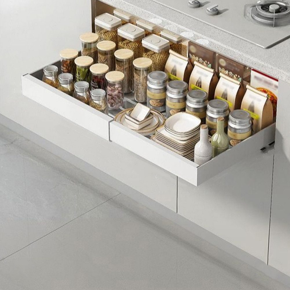 GarveeMore Küchenorganizer-Set Ausziehbarer Schrank-Organizer, Auszug Auszi günstig online kaufen