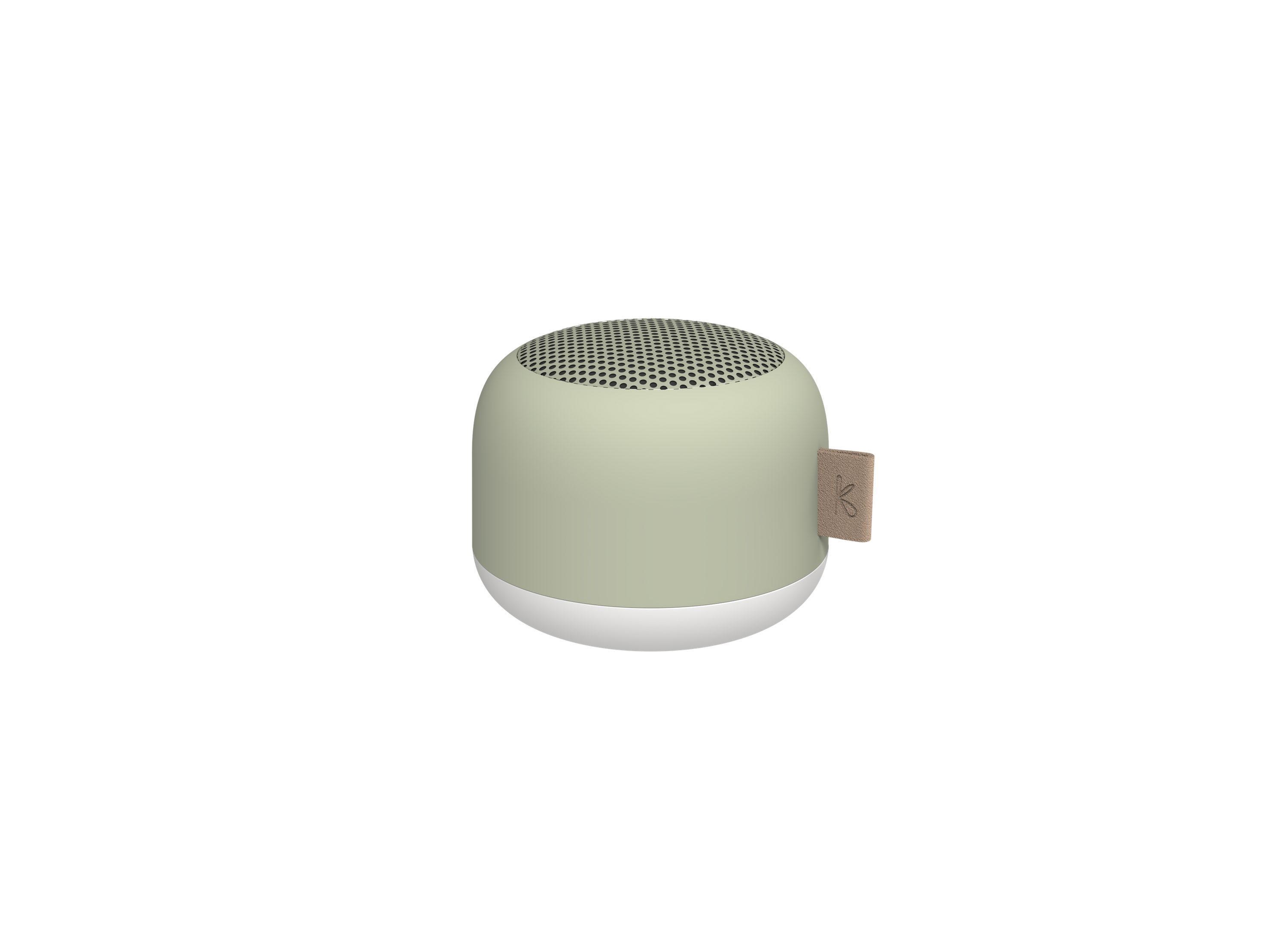 Lautsprecher mit Lautsprecher Licht) KREAFUNK dusty Lautsprecher magnetischer Licht mit Bluetooth Bluetooth magnetischer aLIGHT, (aLIGHT, olive