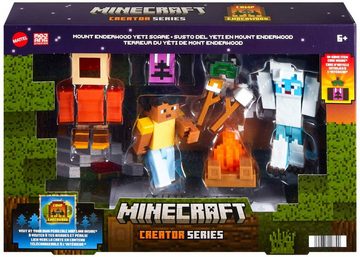 Mattel® Spielfigur Minecraft, Creator, Creator Series Camp Enderwood Figuren, inklusive Zubehör