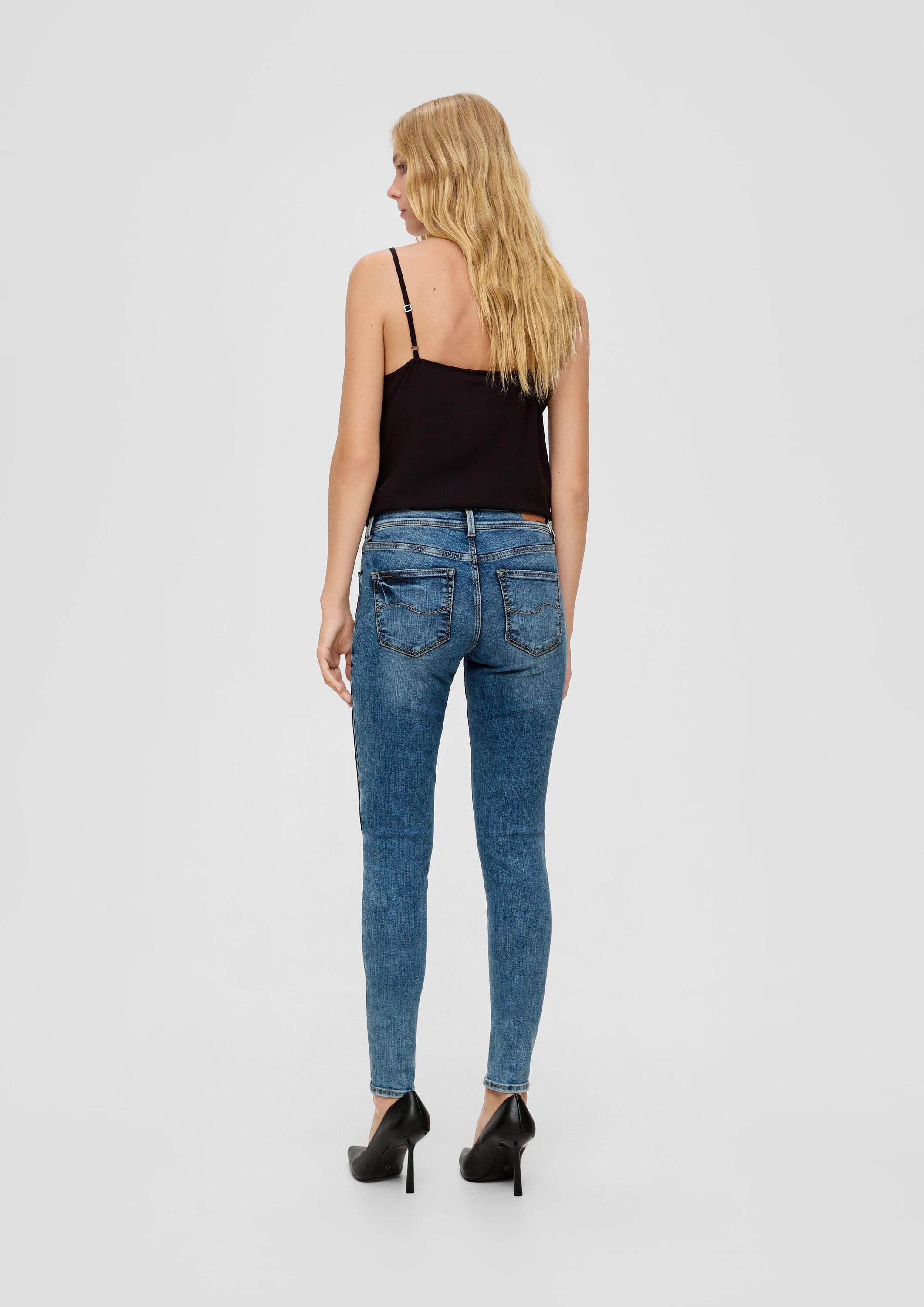 QS Skinny-fit-Jeans Jeans-Hose SADIE Jeans Sadie / Skinny Fit / Mid Rise / Skinny Leg