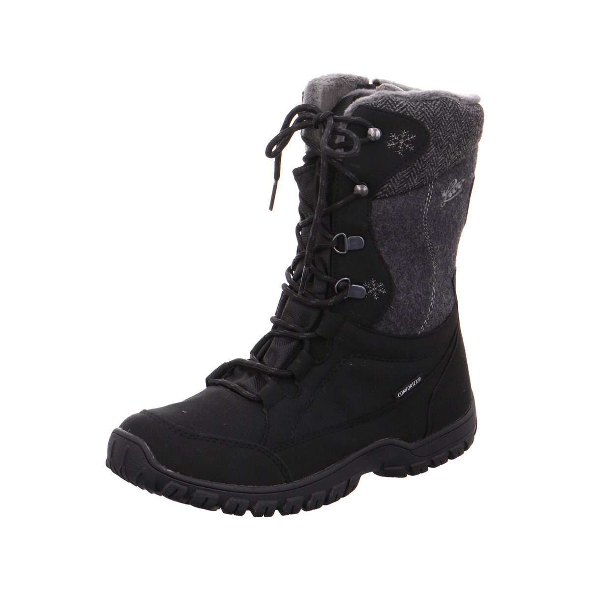 Winterstiefel für Damen in schwarz Winterstiefel