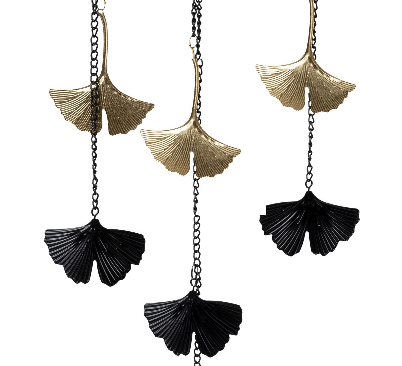 formano Dekohänger Deko Fensterhänger Girlande Ginko 60 cm Metall Mobile Fenster – Bild 4 von 4