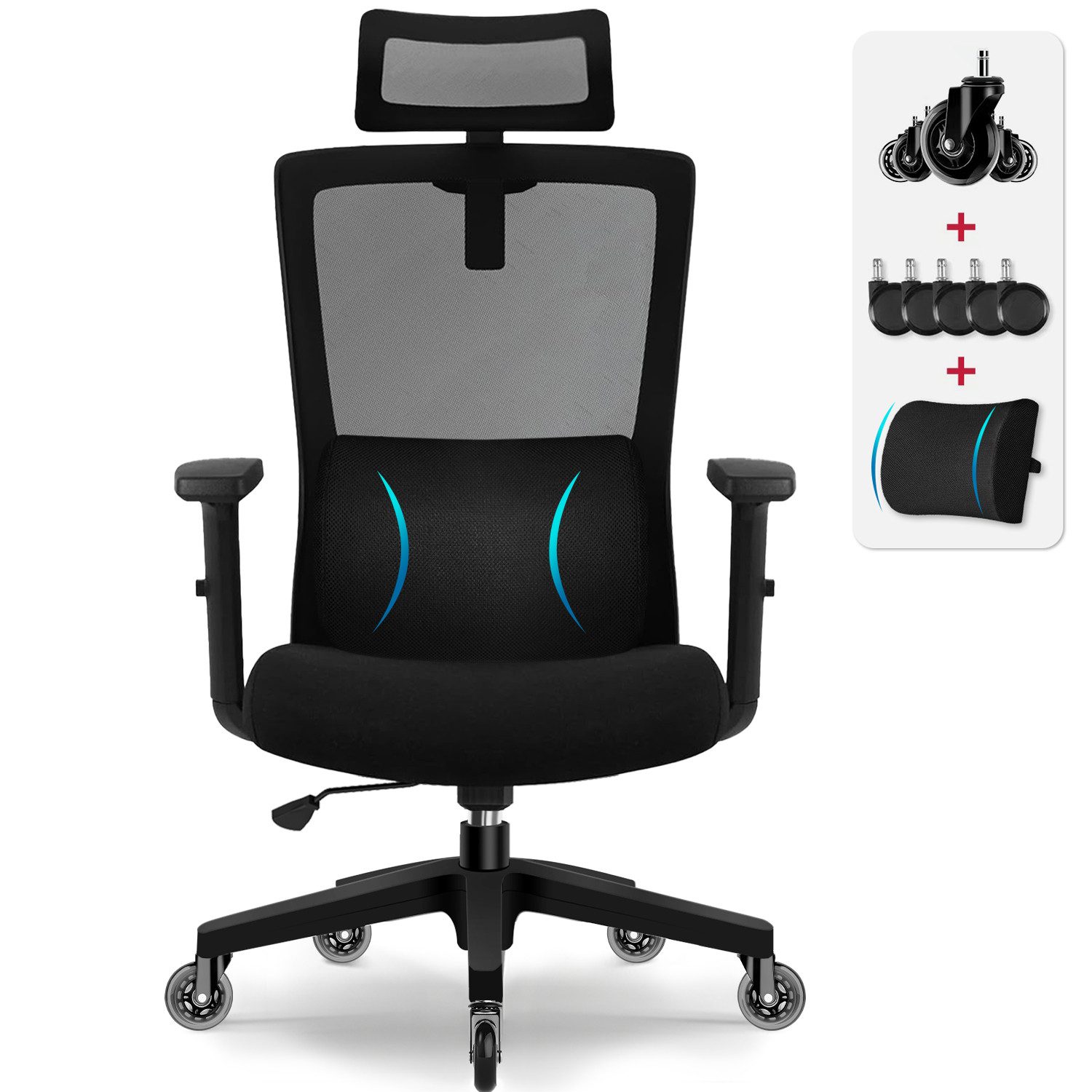 Adormii Bürostuhl Ergonomischer Bürostuhl, Schreibtischstuhl Chefsessel günstig online kaufen