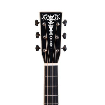 Sigma Guitars Westerngitarre, 000R Black Diamond - Westerngitarre