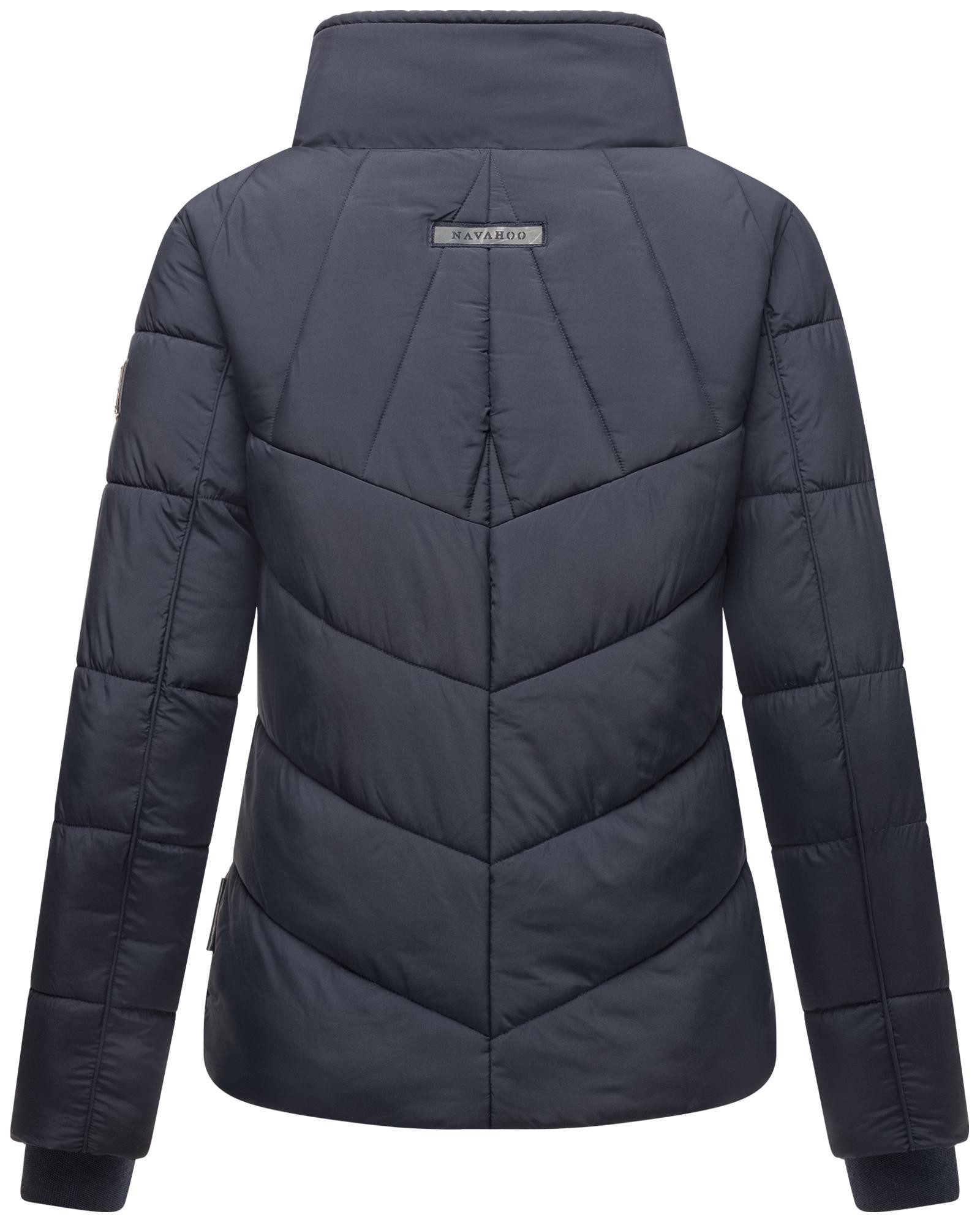 Navahoo Steppjacke Liebesfee 14 gesteppte Damenjacke mit wattiertem Stehkragen – Bild 3 von 5