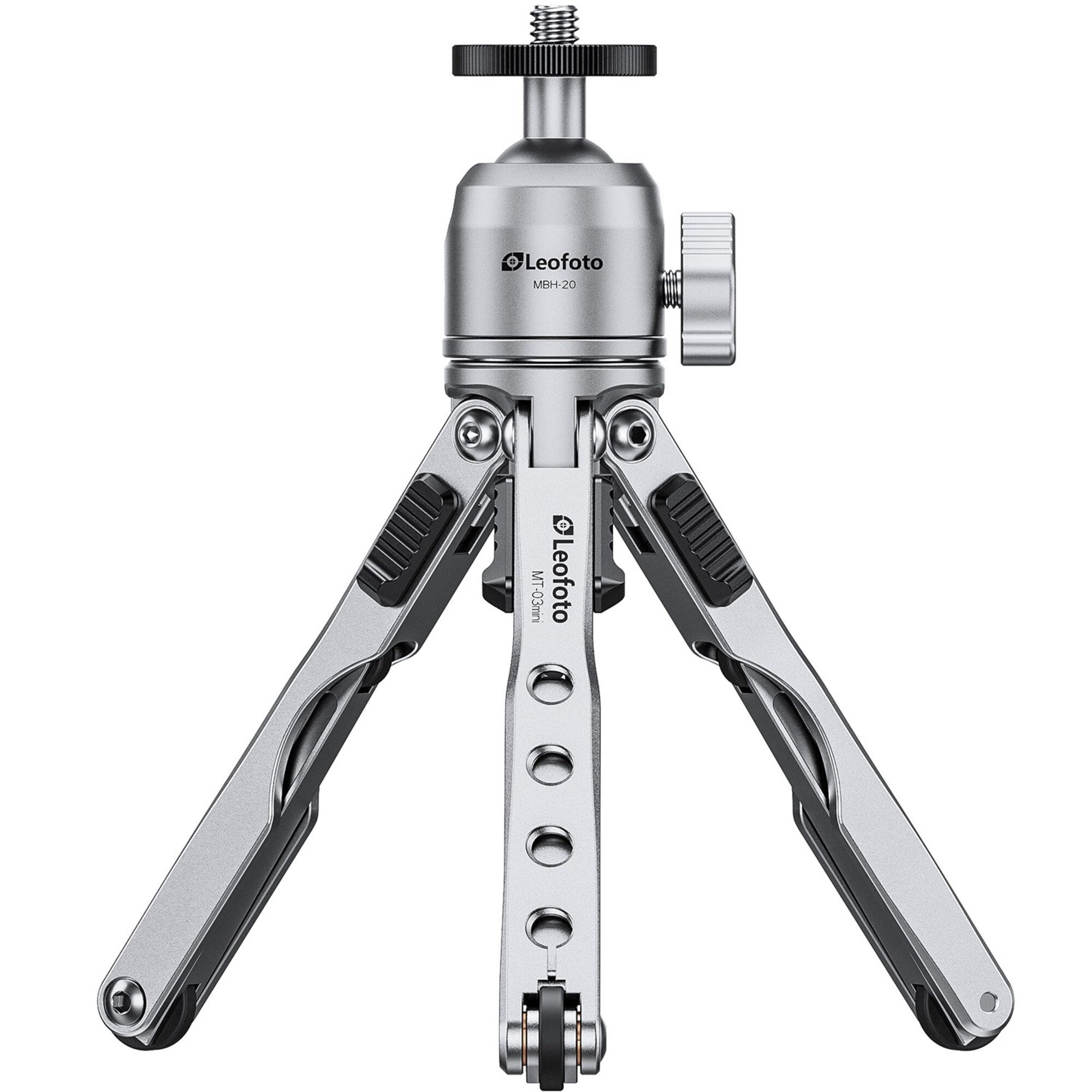 Leofoto Leofoto Tischstativ MT-03mini+MBH-20 silver Kamerastativ