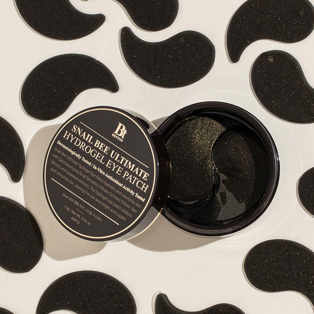 Benton Augenpatches SNAIL BEE ULTIMATE HYDROGEL EYE PATCH, revitalisiert müde Augen