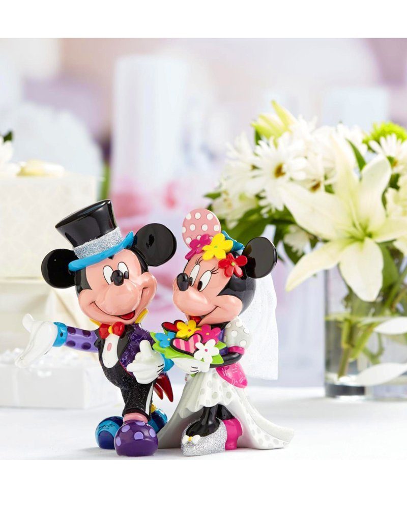 Design BRITTO Dekofigur Minnie Hochzeitspaar, Collection, Art Disney Disney Mouse Pop Britto by & Mickey