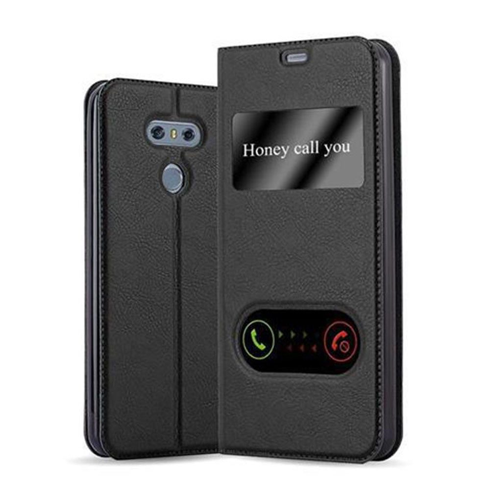 Cadorabo Handyhülle für LG G6 Hülle LG G6, Klappbare Handy Schutzhülle - Hülle - mit Standfunktion und Kartenfach