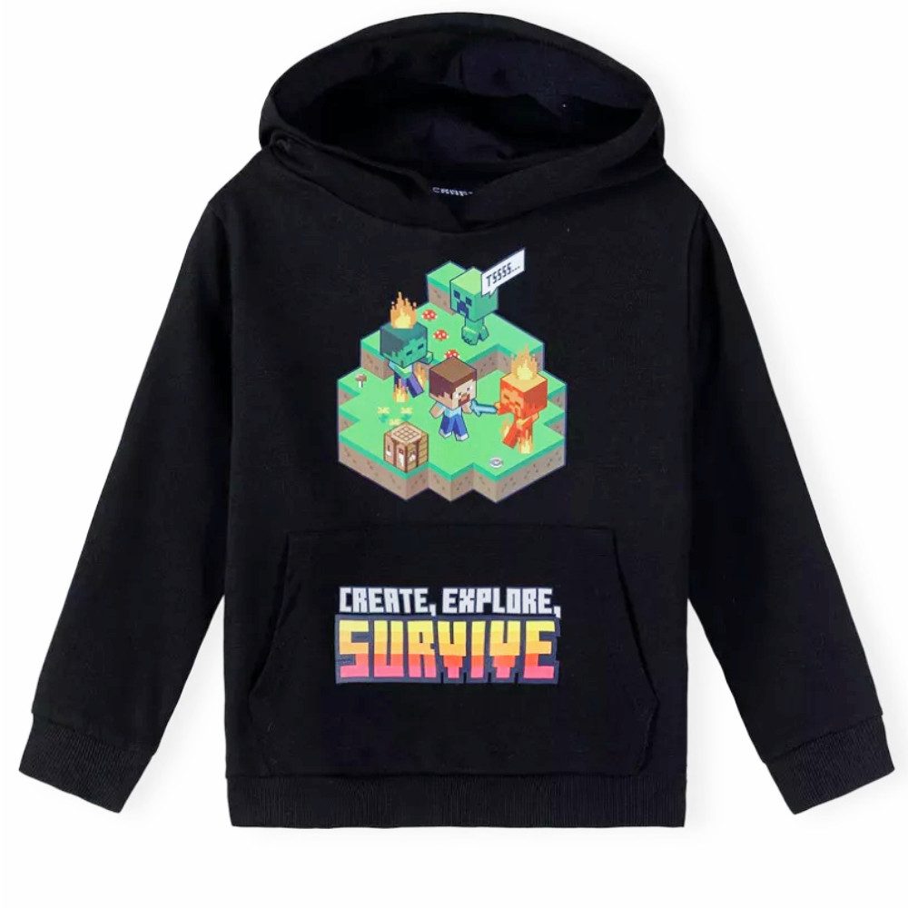 Minecraft diamond hoodie discount