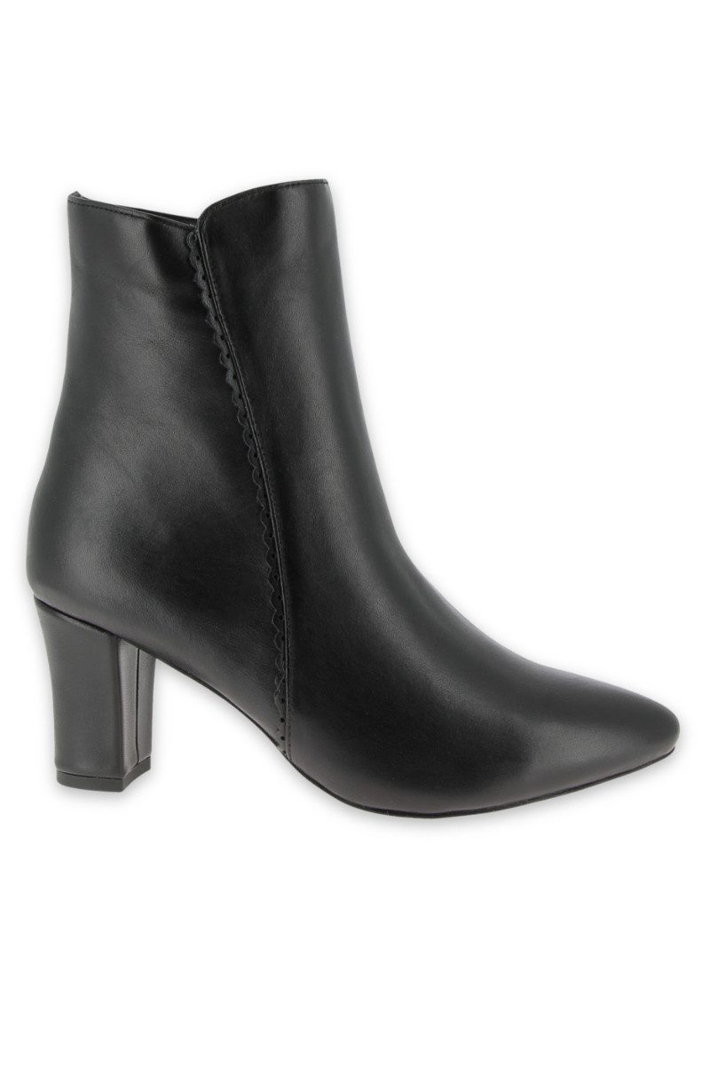 Hirschkogel Trachten Stiefeletten - CONNI NAPPA - schwarz Stiefelette