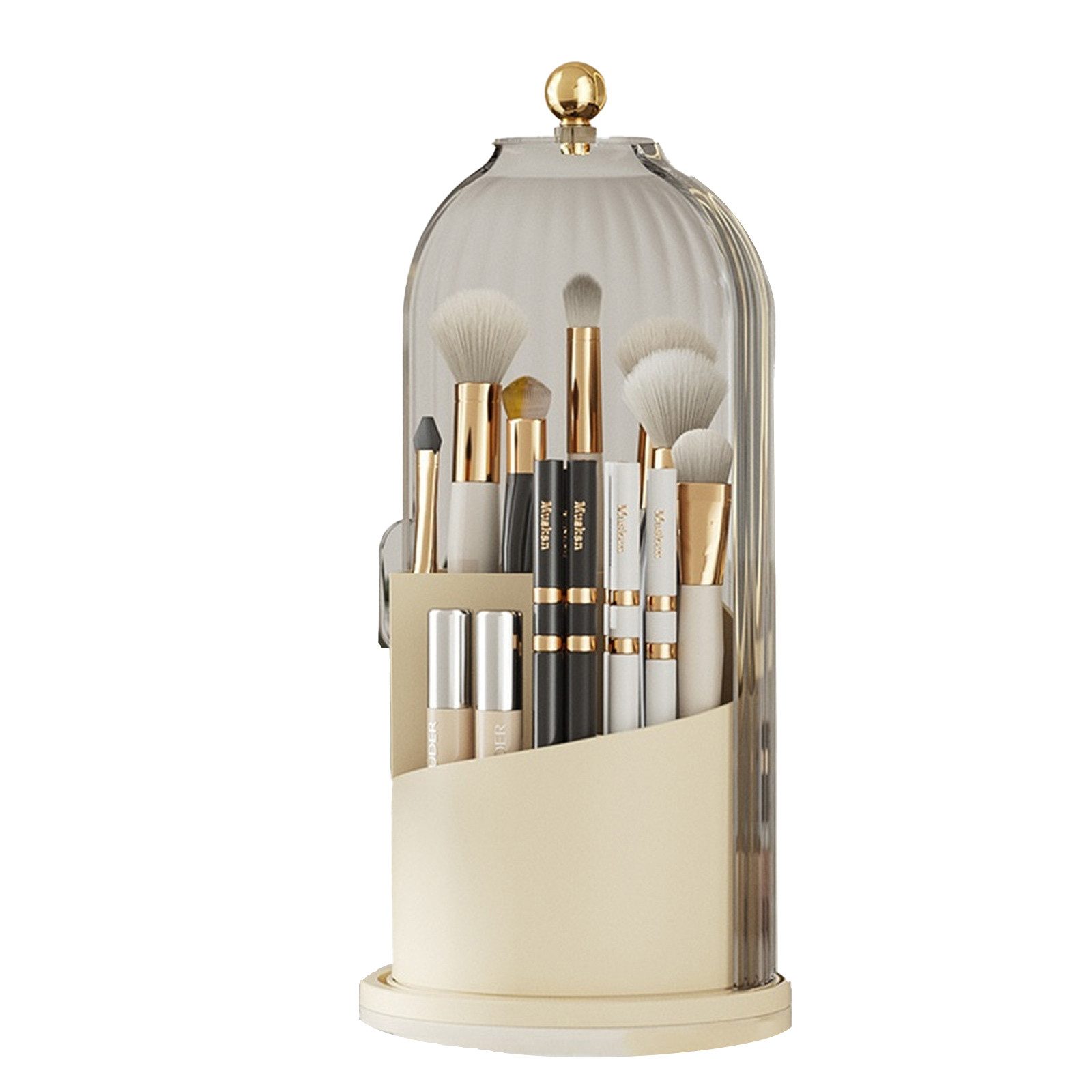 GarveeMore Badezimmer-Set Neue 360° drehbare Makeup Pinselhülle Hautpflege günstig online kaufen