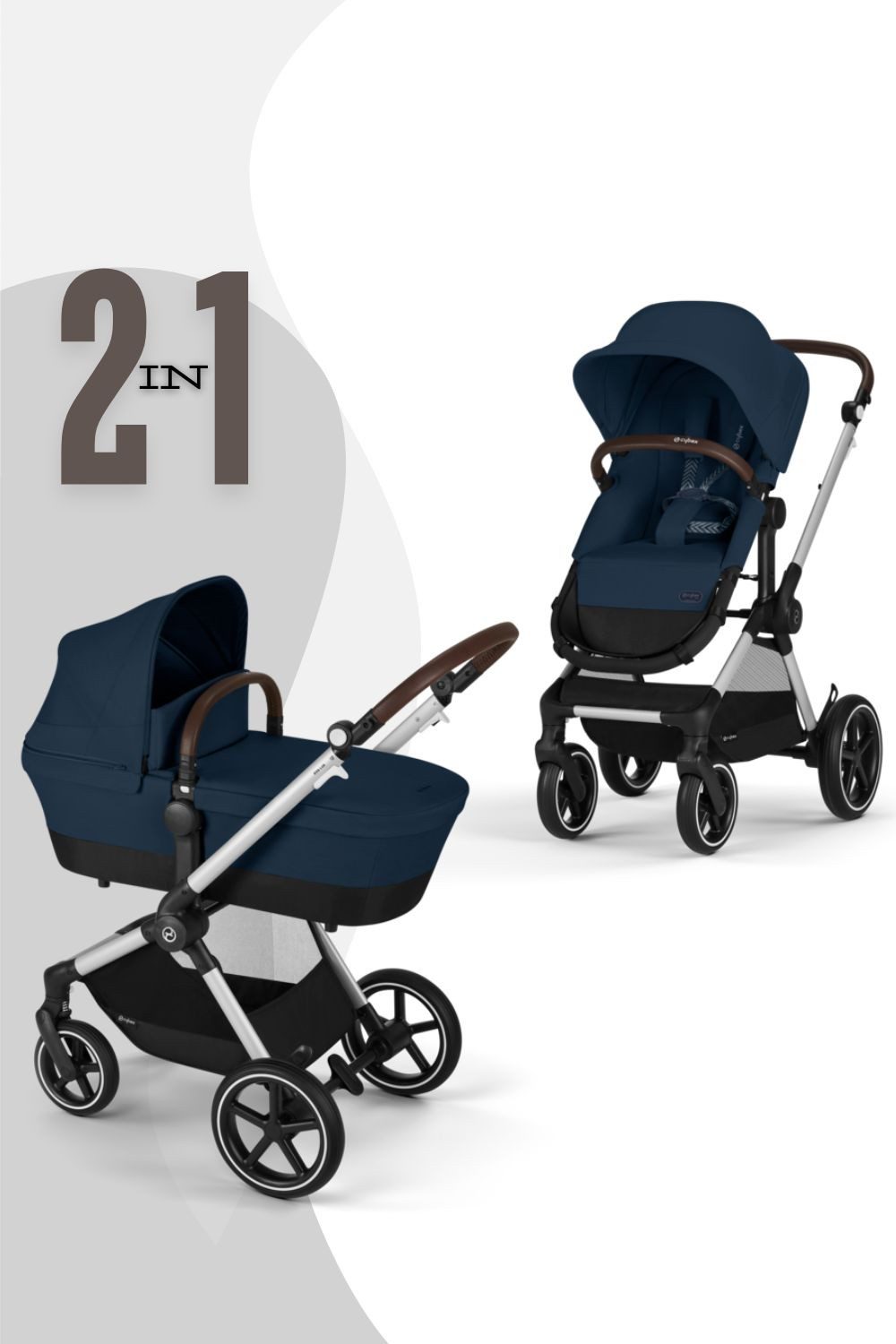 Kombi-Kinderwagen Cybex EOS Lux Kinderwagen 2-in-1