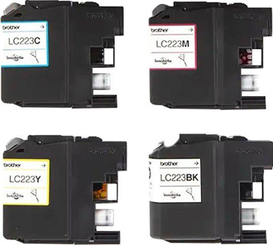 Brother LC-223 Value Pack Tintenpatrone (Packung, 4-tlg)