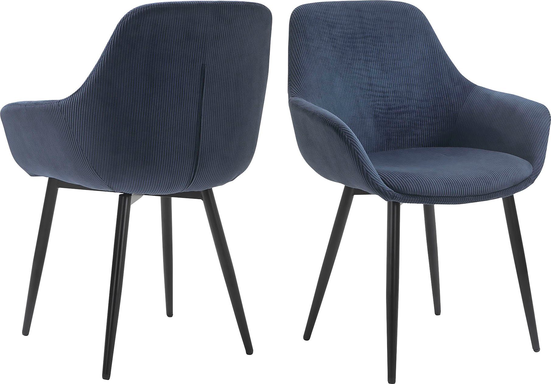 SalesFever Armlehnstuhl (Set, 2 St), Bezug in Cord-Optik. Reduzierter Preis € 308,88. Unverbindliche Preisempfehlung € 599,00, (€ 154,44 pro 1 Stk)
