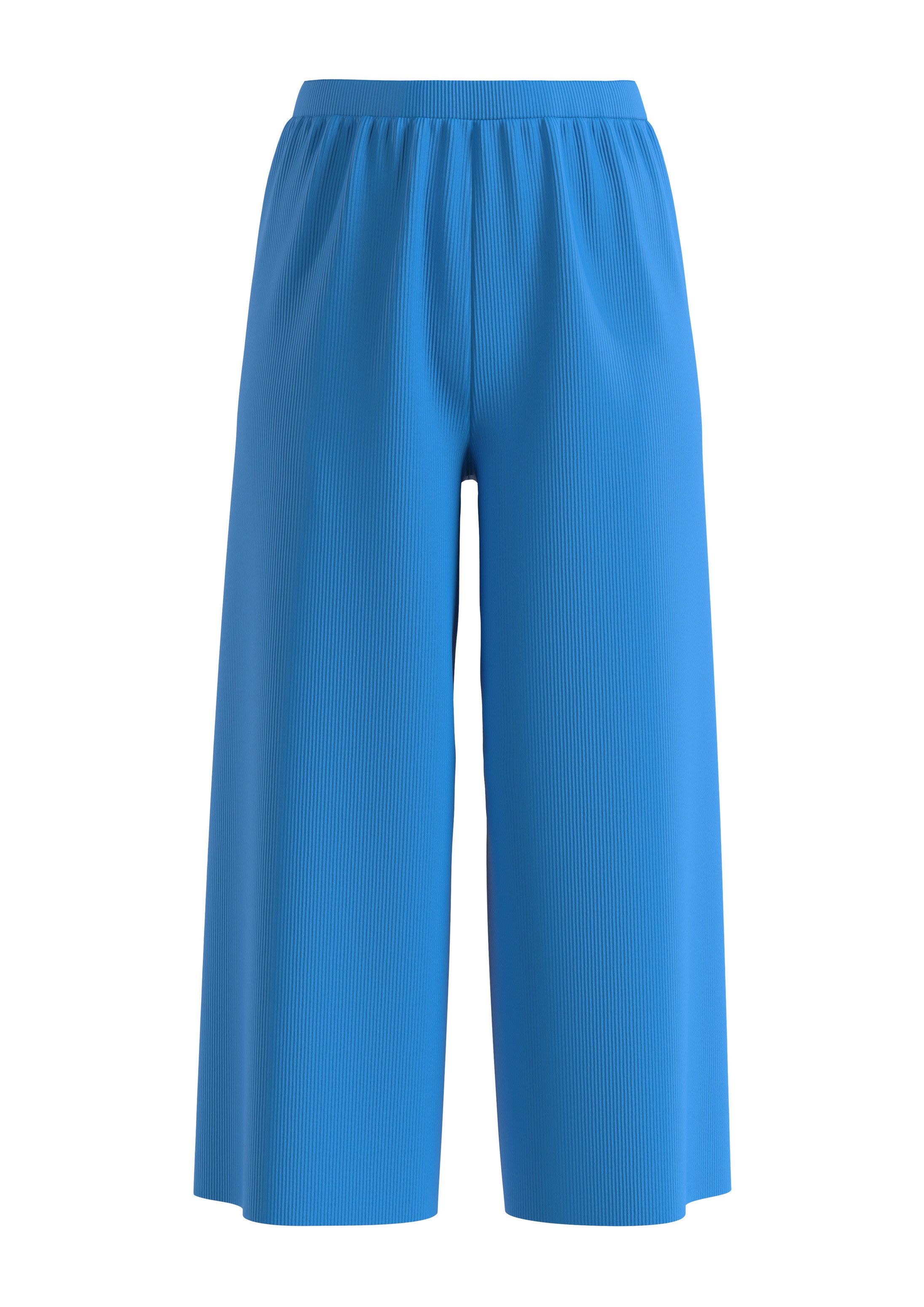 s.Oliver Culotte Hose Regular: Culotte mit Plisséefalten